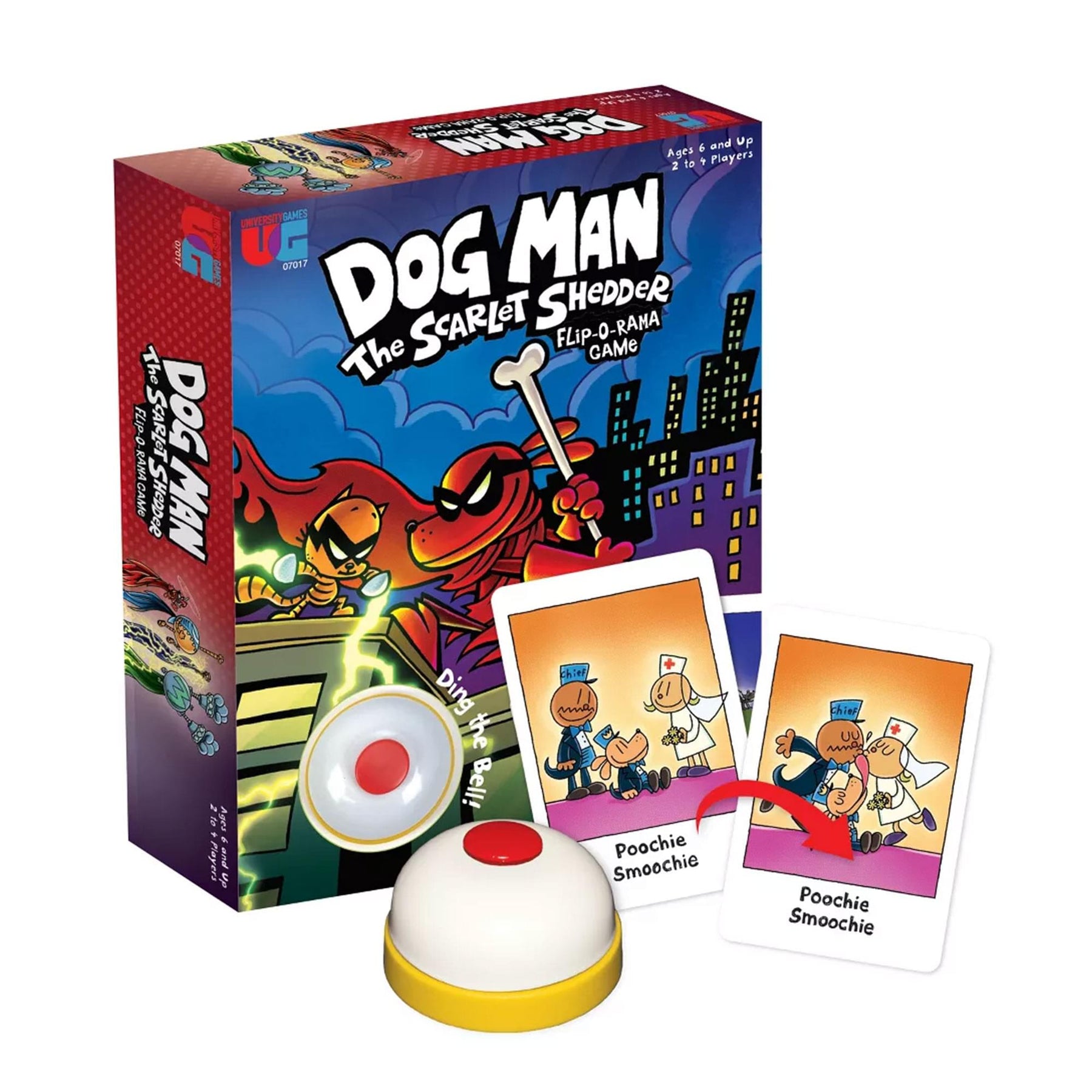 Dog Man Scarlet Sbedder Flip O'Rama Game