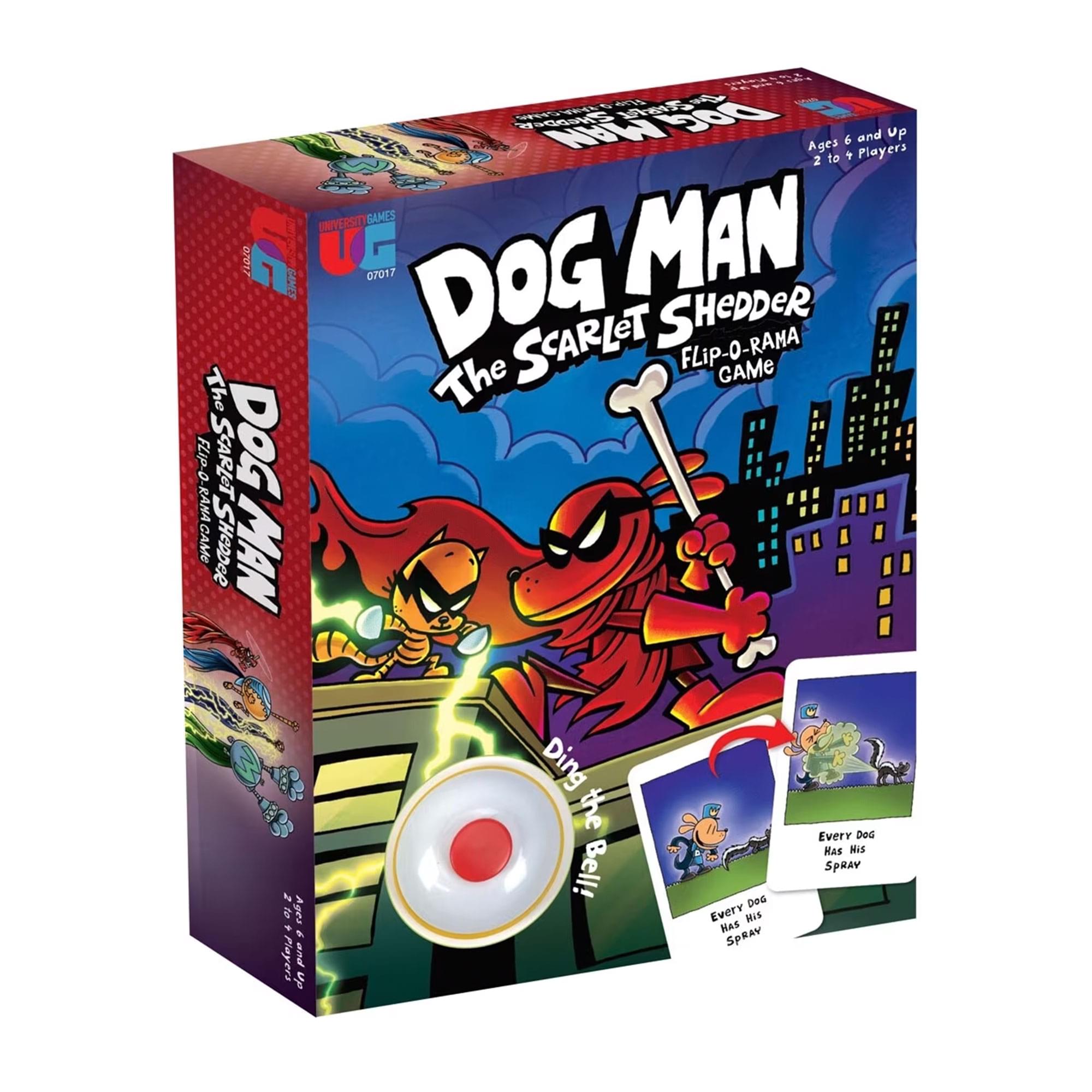 Dog Man Scarlet Sbedder Flip O'Rama Game
