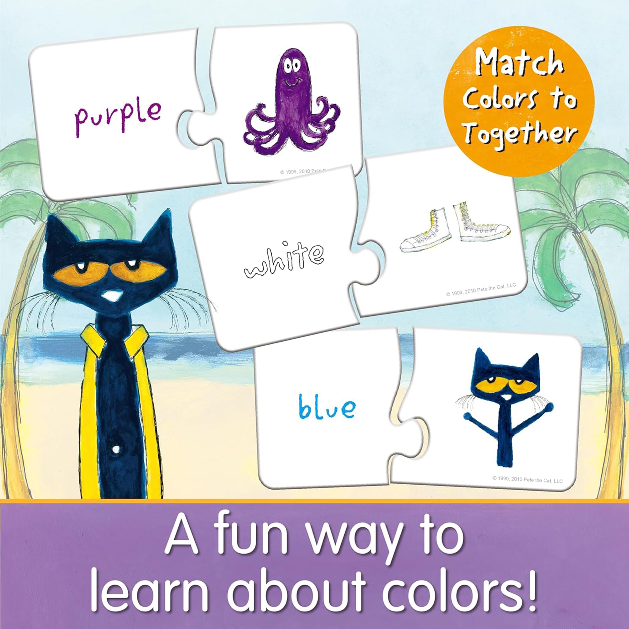Pete the Cat Match It! Colors Game