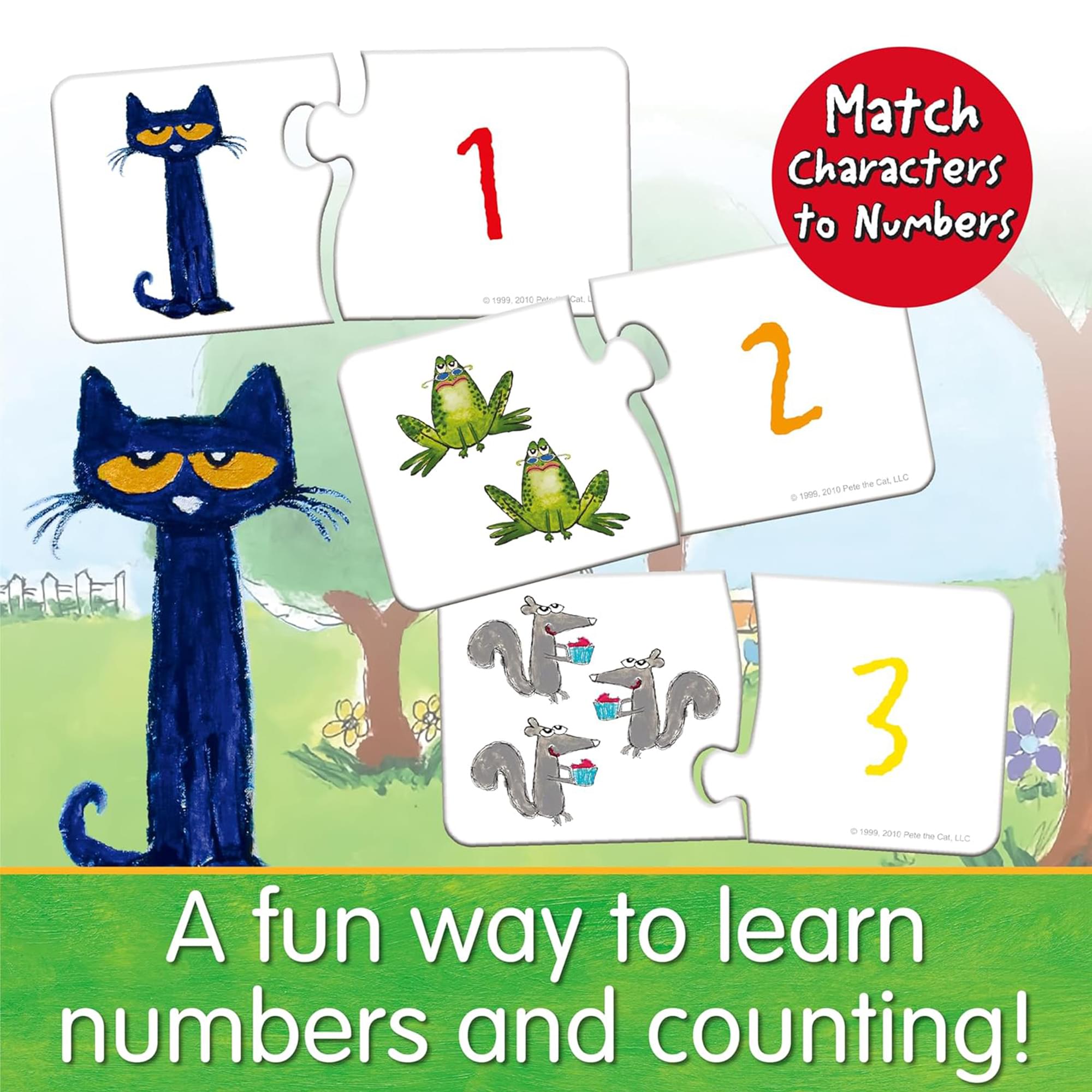 Pete the Cat Match It! Counting Game