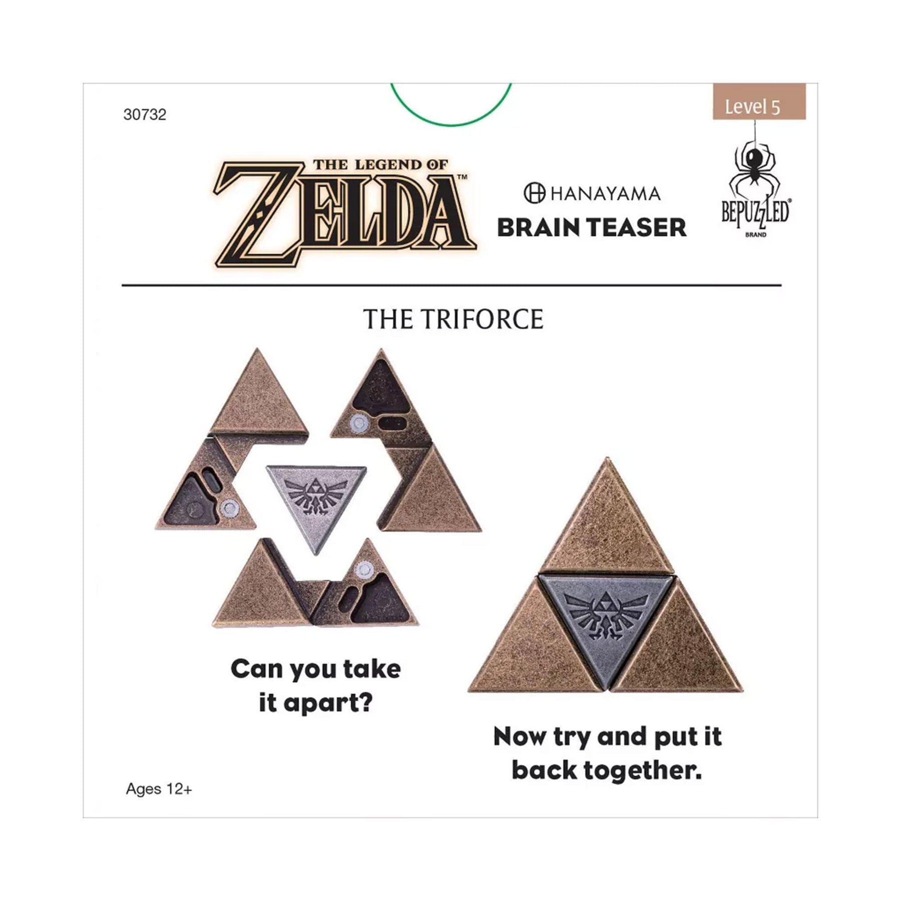 The Legend Of Zelda Triforce Hanayama Puzzle | Level 5