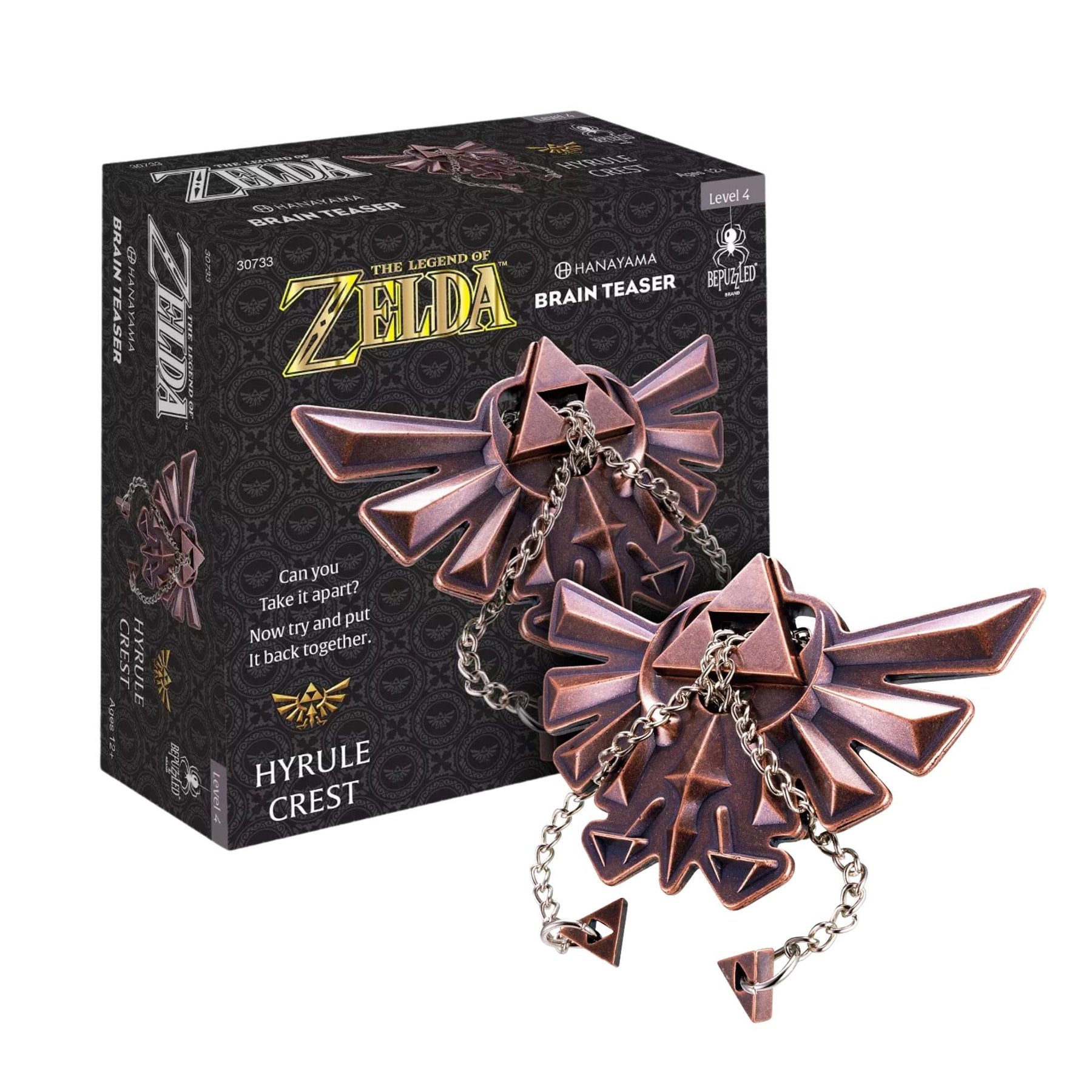 The Legend Of Zelda Hyrule Crest Hanayama Puzzle | Level 4