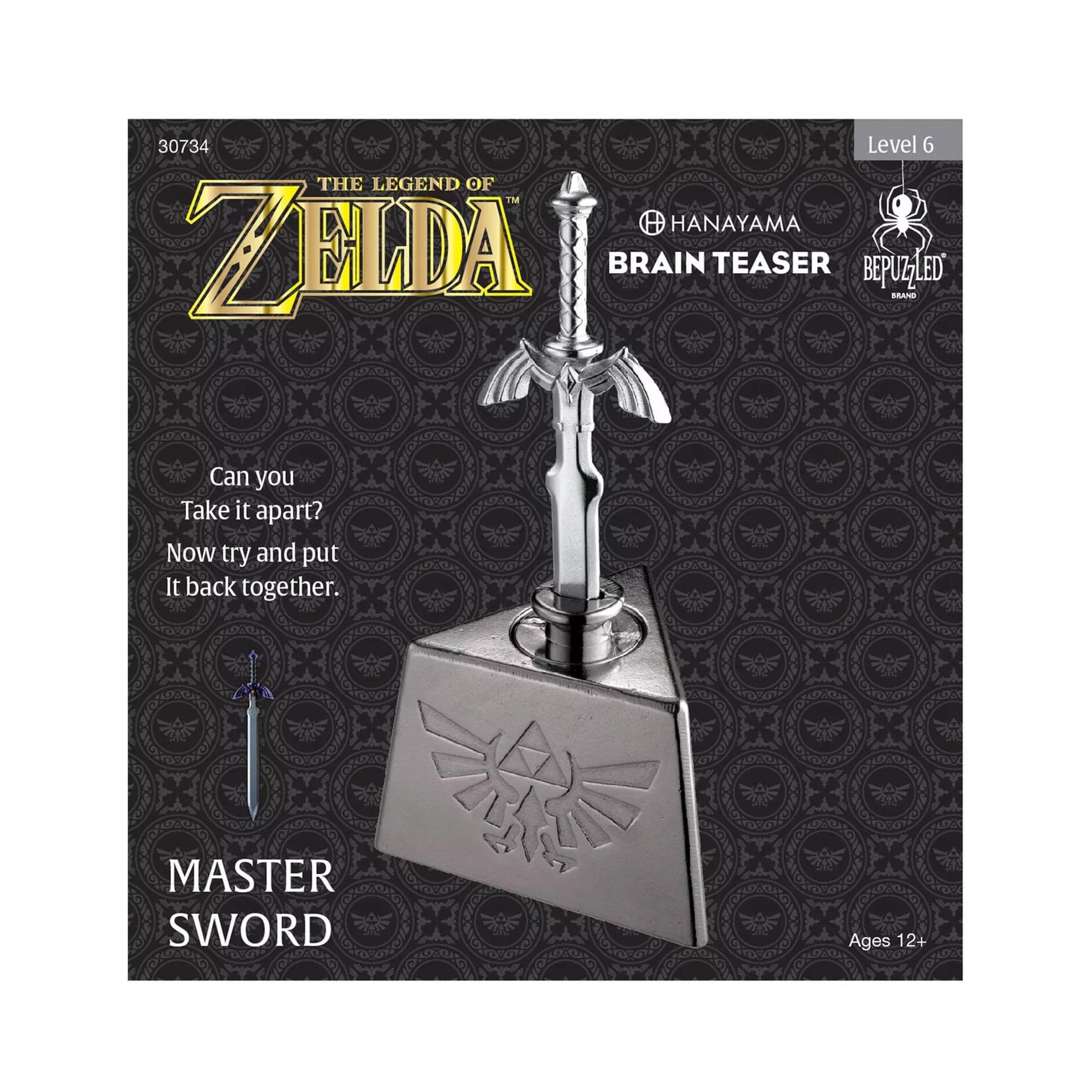 The Legend Of Zelda Master Sword Hanayama Puzzle | Level 6