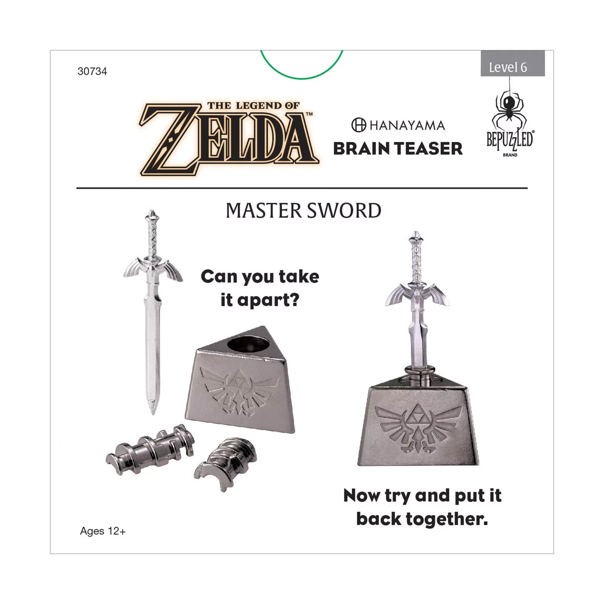 The Legend Of Zelda Master Sword Hanayama Puzzle | Level 6