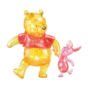 Disney Winnie the Pooh 57 Piece 3D Crystal Puzzle | Pooh and Piglet
