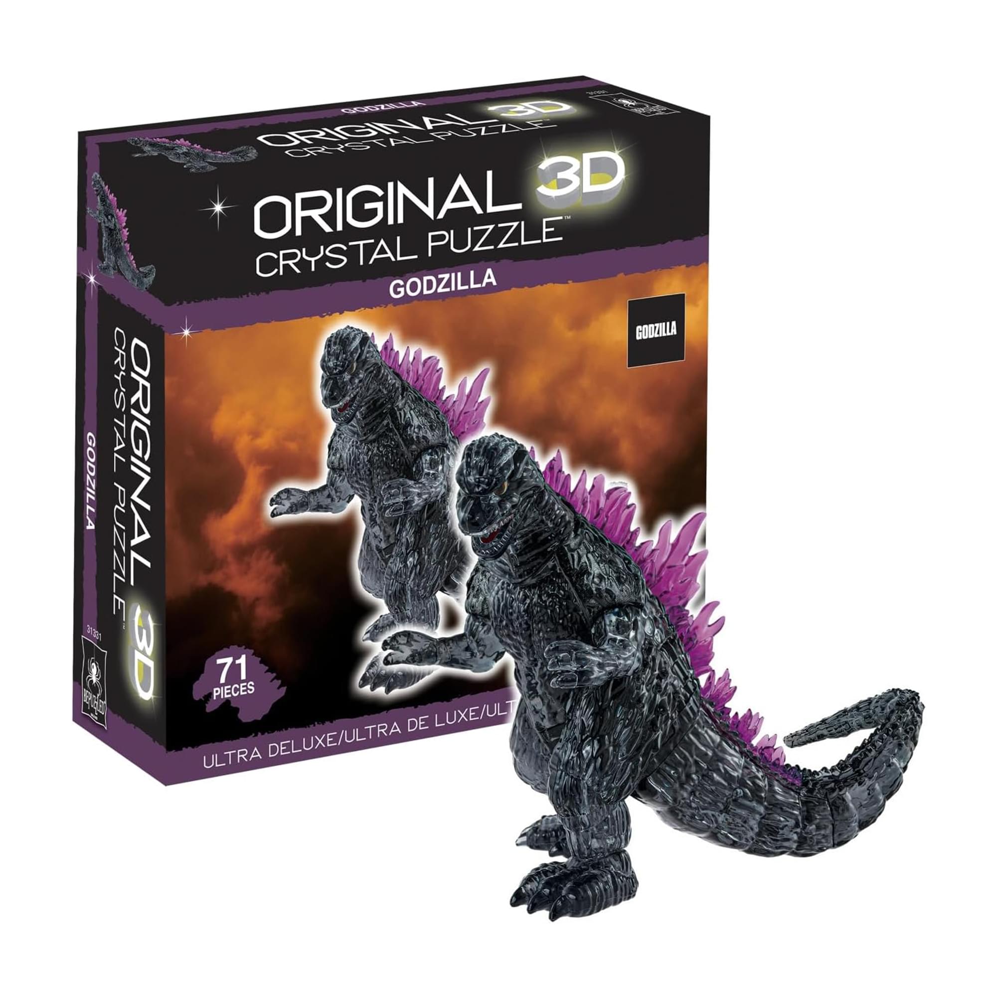 Godzilla 71 Piece 3D Crystal Puzzle