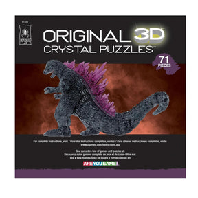 Godzilla 71 Piece 3D Crystal Puzzle