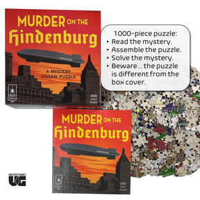 Murder on the Hindenburg 100 Piece Mystery Jigsaw Puzzle