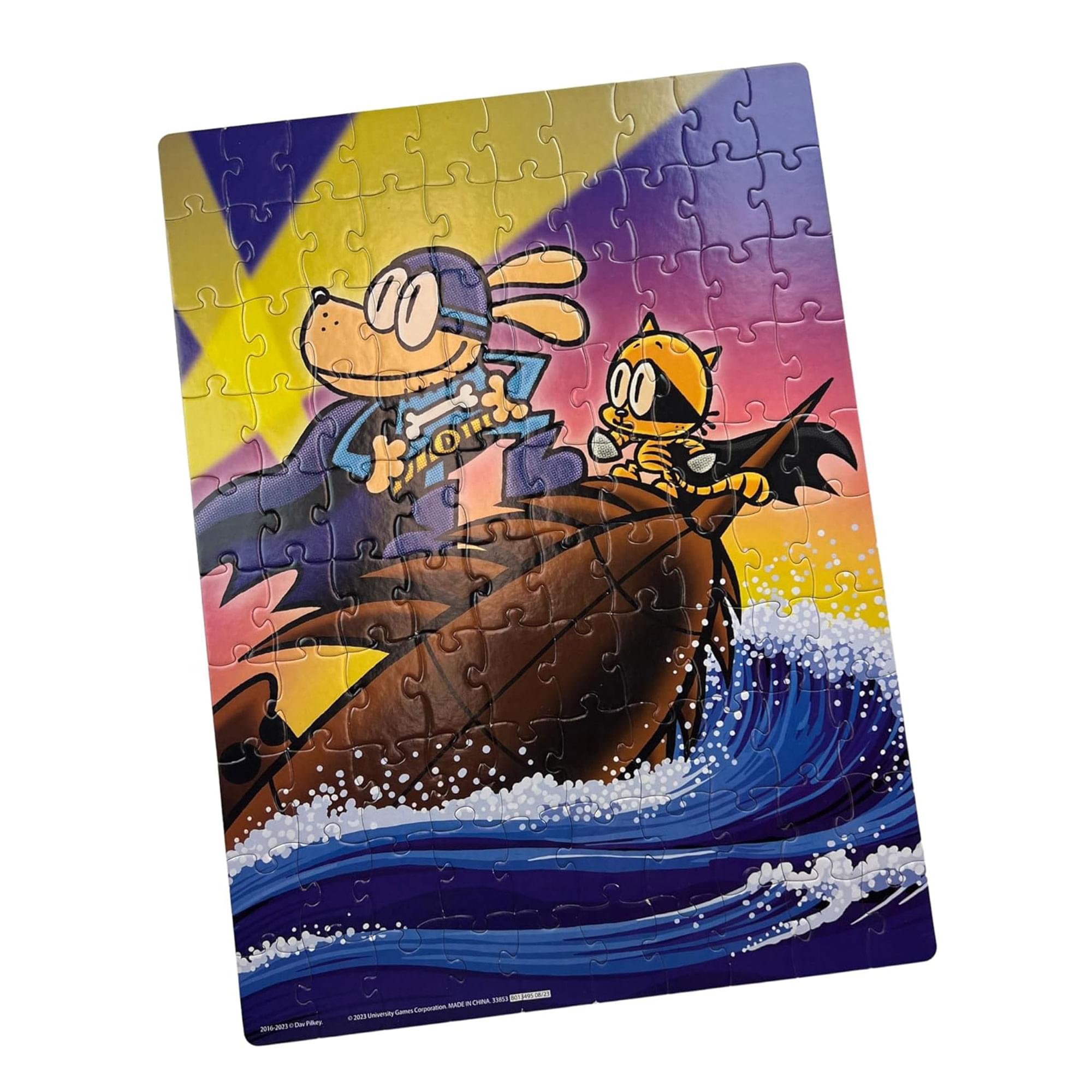 Dog Man Twenty Thousand Fleas Under The Sea 100 Piece Jigsaw Puzzle