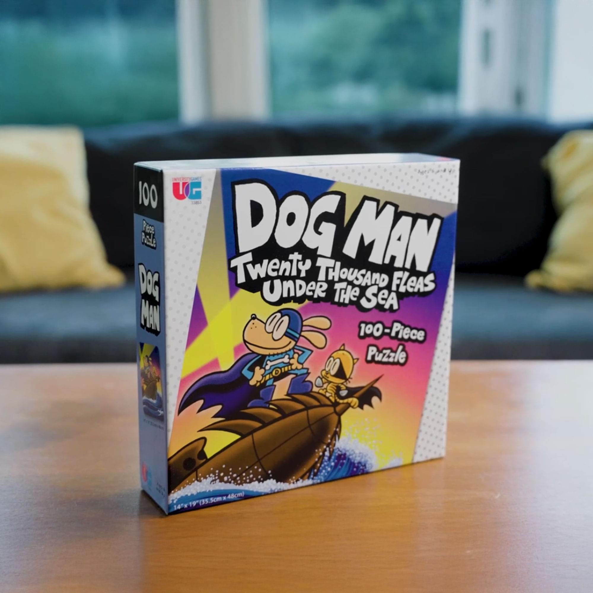 Dog Man Twenty Thousand Fleas Under The Sea 100 Piece Jigsaw Puzzle
