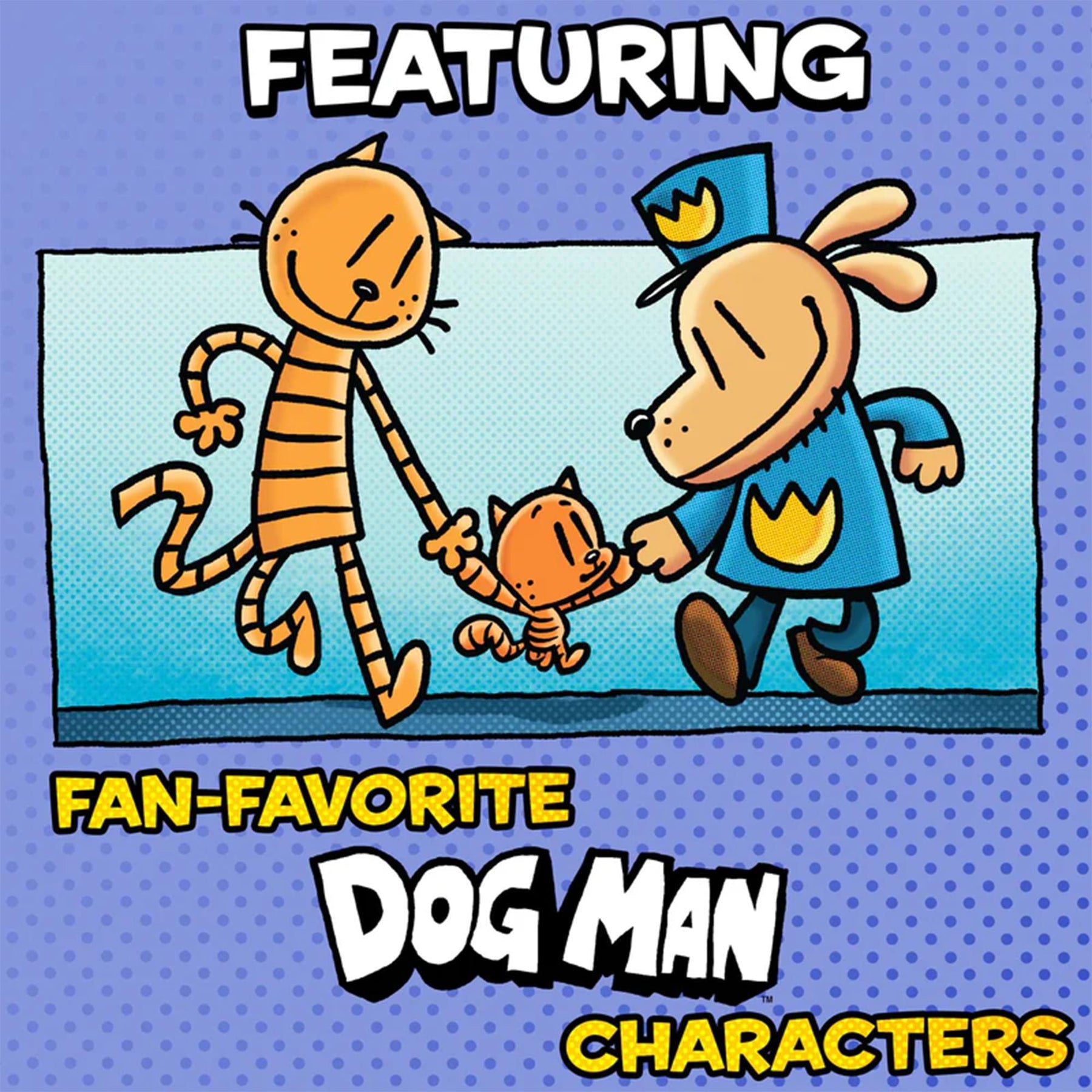 Dog Man Book Covers 300 Piece Jigsaw Puzzle