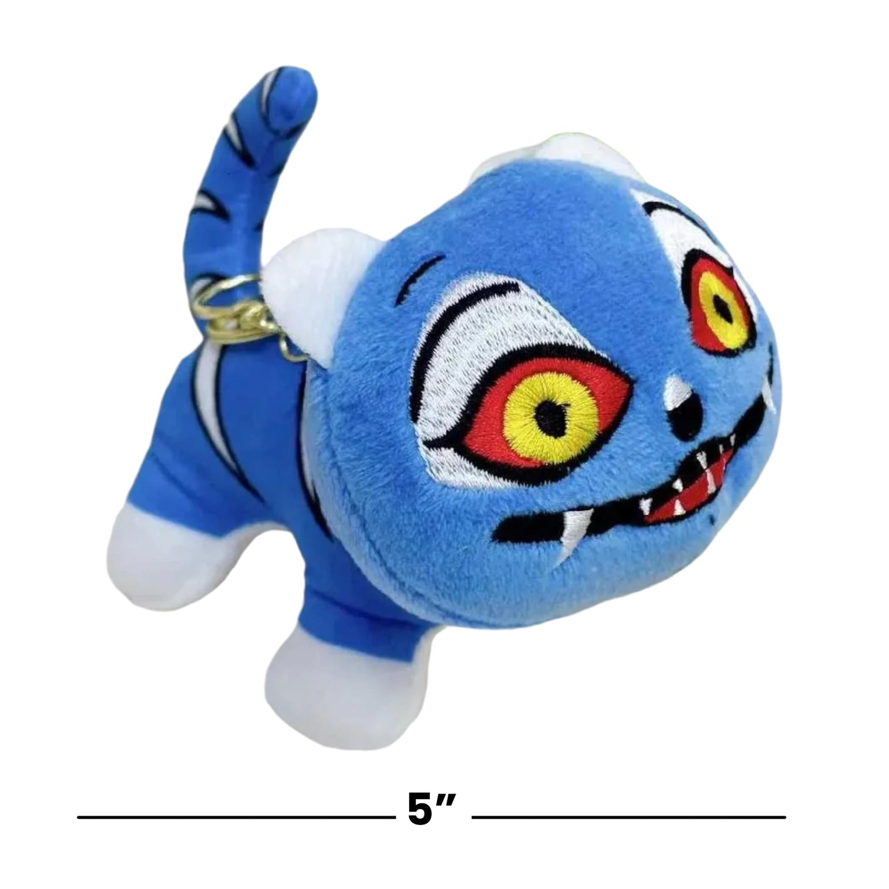 K-Pop Demon Hunters 5-Inch Plush Key Ring | Derpy Cheeky