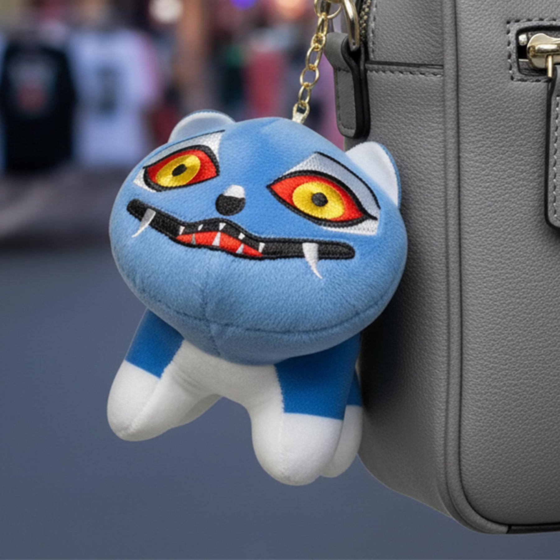 K-Pop Demon Hunters 5-Inch Plush Key Ring | Derpy Cheeky