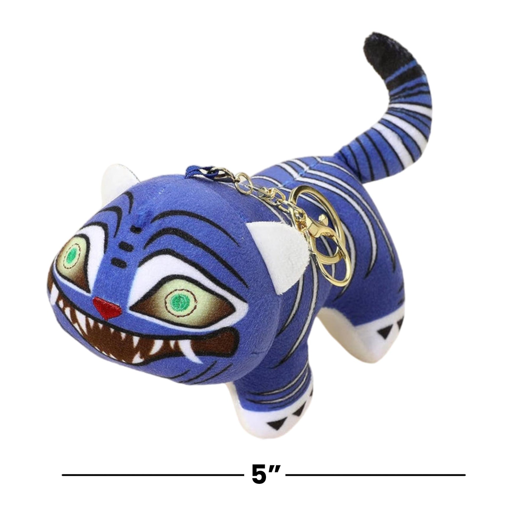 K-Pop Demon Hunters 5-Inch Plush Key Ring | Derpy Green Eyes