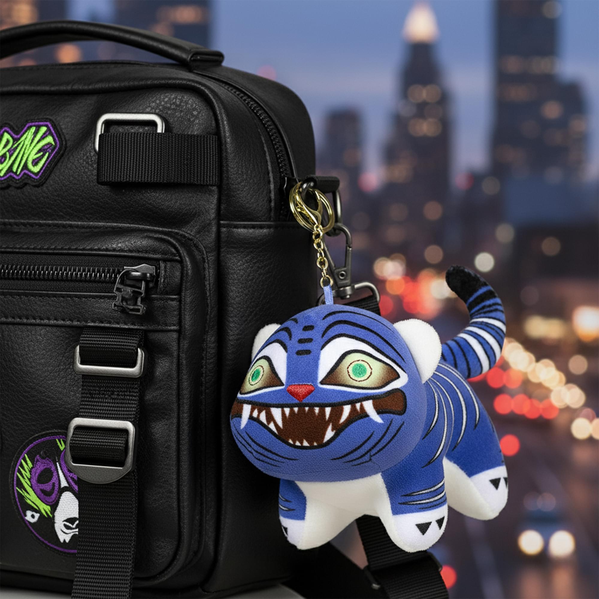 K-Pop Demon Hunters 5-Inch Plush Key Ring | Derpy Green Eyes