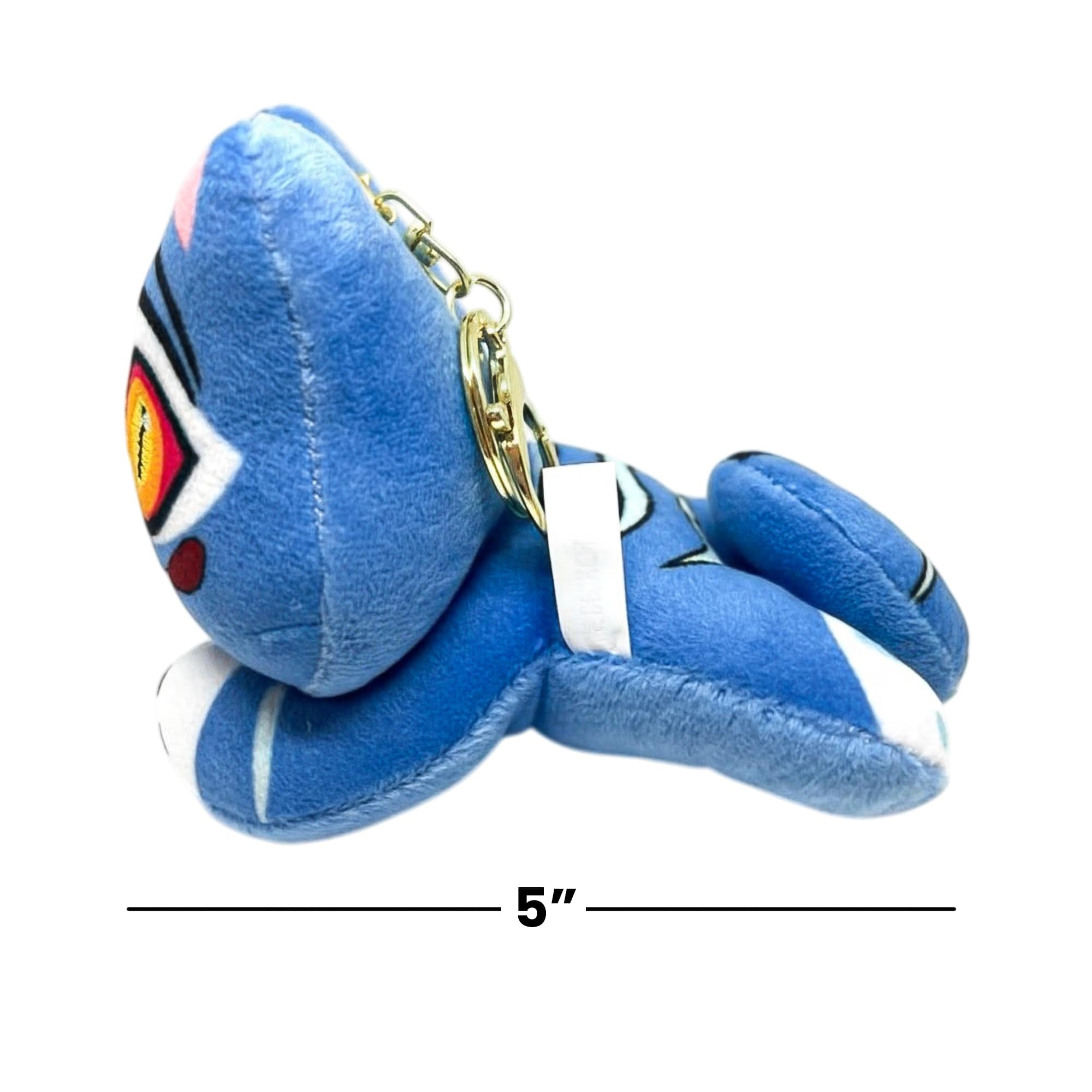 K-Pop Demon Hunters 5-Inch Plush Key Ring | Derpy Slit Pupils