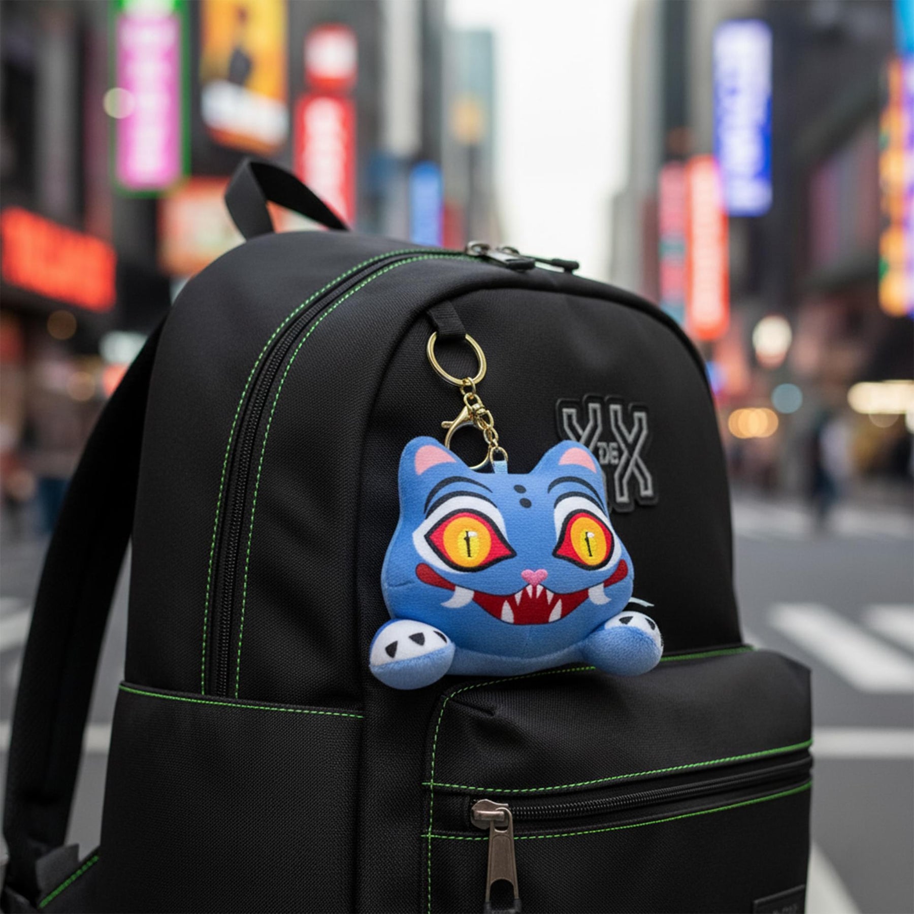K-Pop Demon Hunters 5-Inch Plush Key Ring | Derpy Slit Pupils
