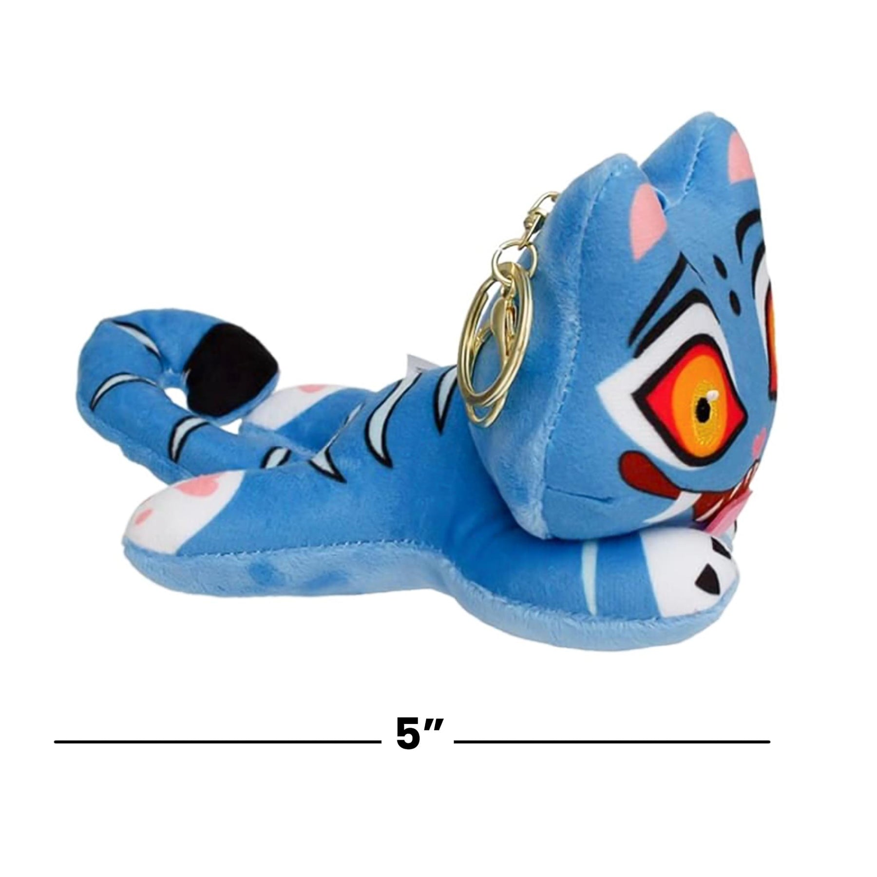 K-Pop Demon Hunters 5-Inch Plush Key Ring | Derpy Tongue