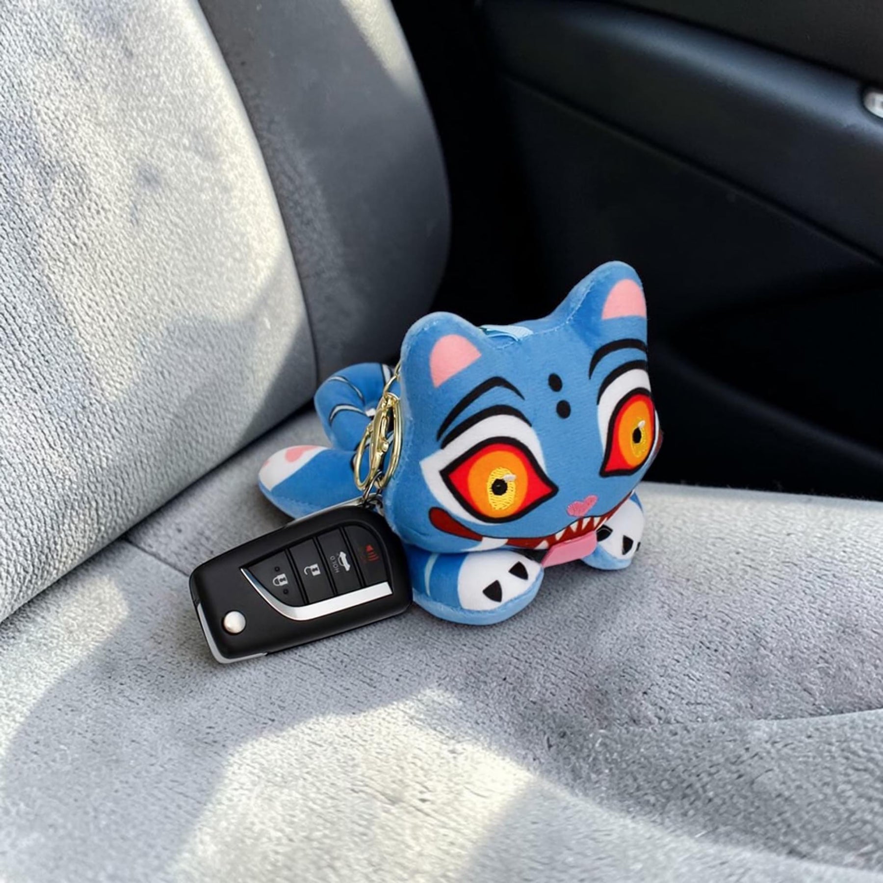 K-Pop Demon Hunters 5-Inch Plush Key Ring | Derpy Tongue