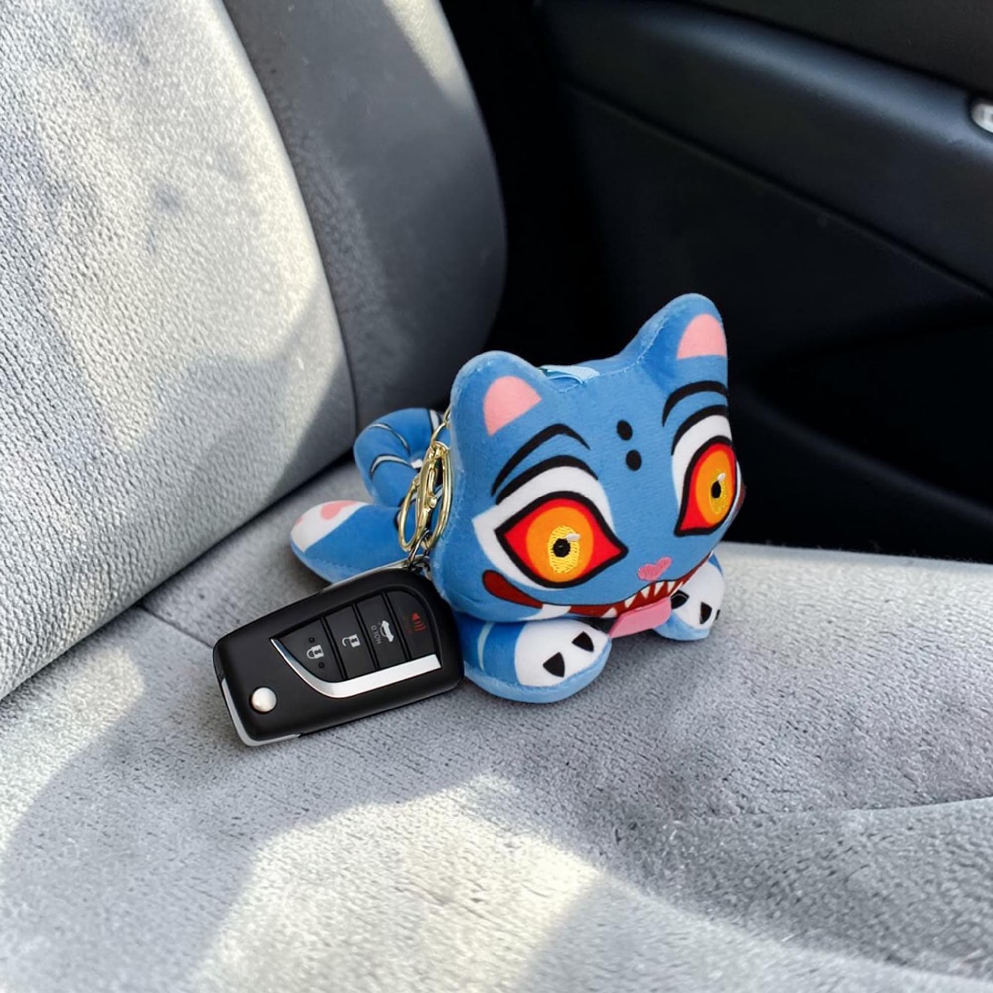 K-Pop Demon Hunters 5-Inch Plush Key Ring | Derpy Tongue