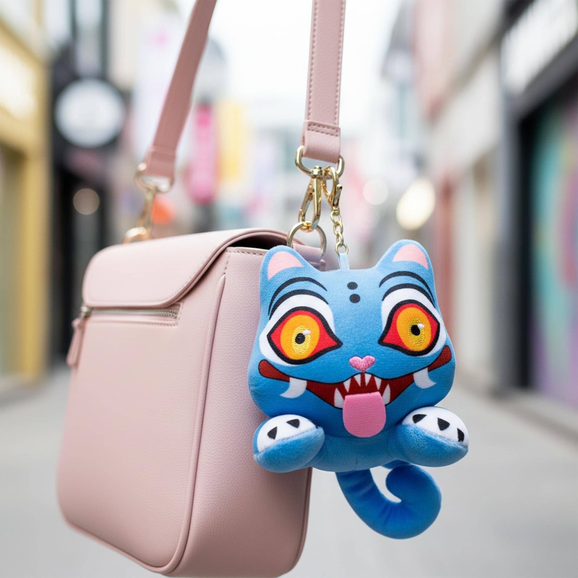 K-Pop Demon Hunters 5-Inch Plush Key Ring | Derpy Tongue