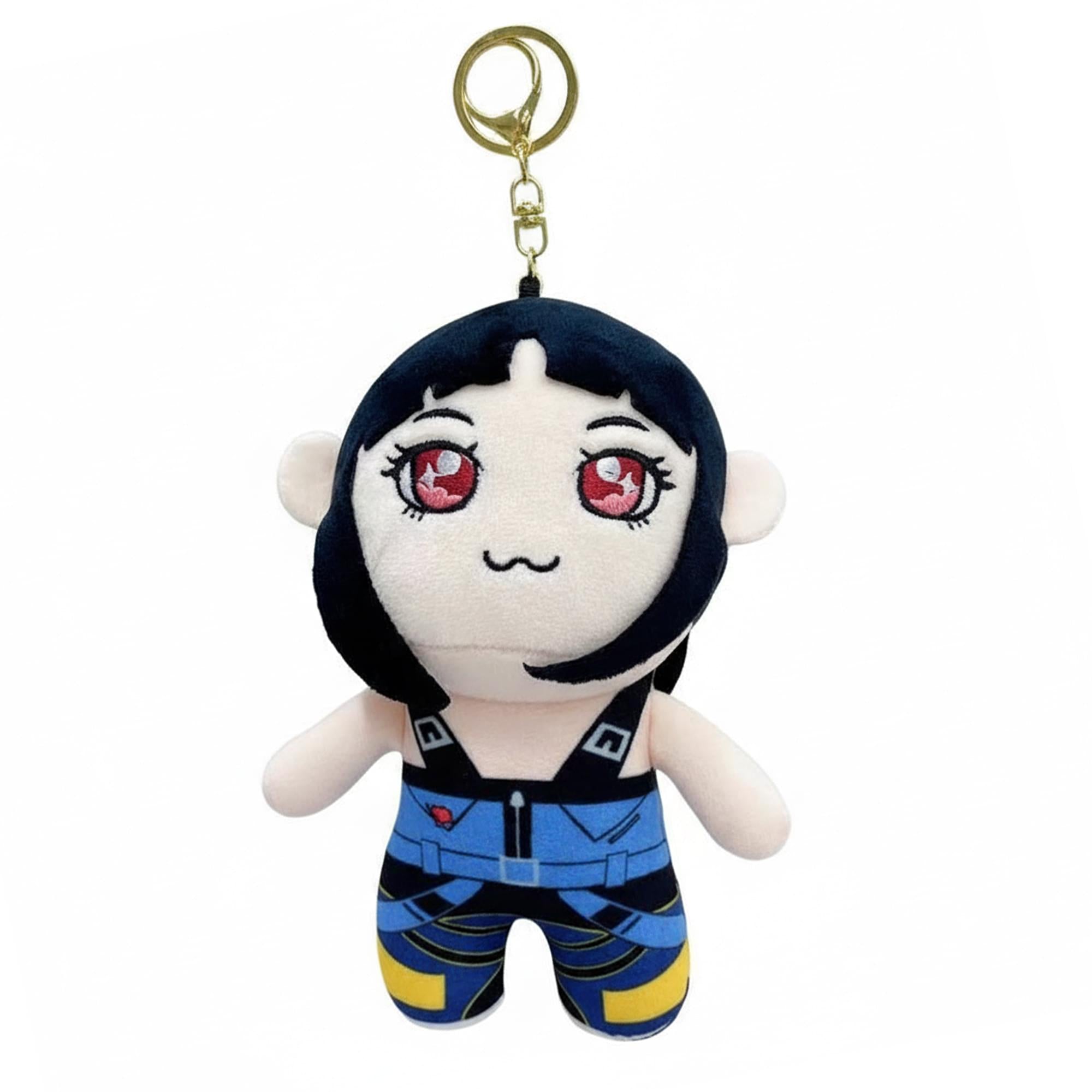 K-Pop Demon Hunters 5-Inch Plush Key Ring | HUNTR/X Zoey