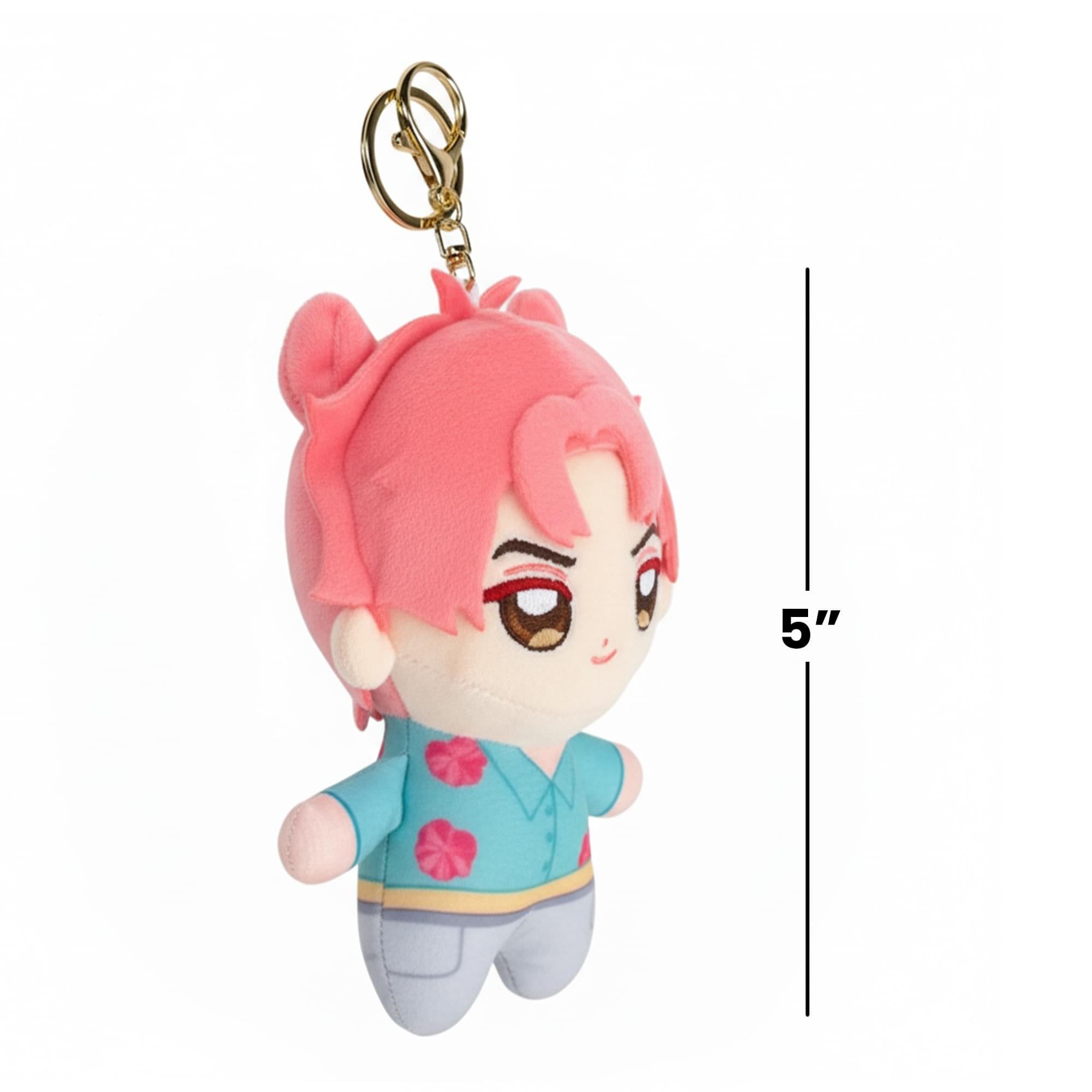 K-Pop Demon Hunters 5-Inch Plush Key Ring | Saja Boys Abby