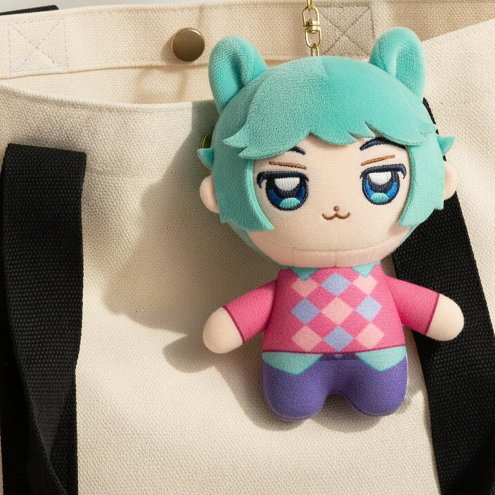 K-Pop Demon Hunters 5-Inch Plush Key Ring | Saja Boys Baby