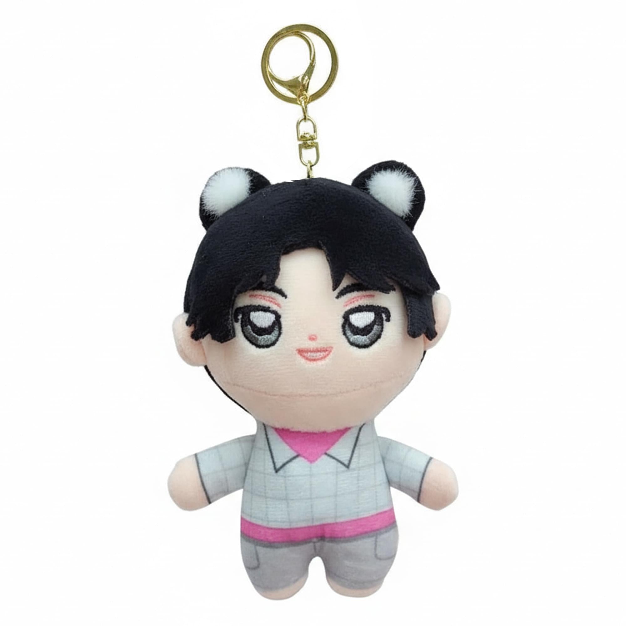 K-Pop Demon Hunters 5-Inch Plush Key Ring | Saja Boys Jinu