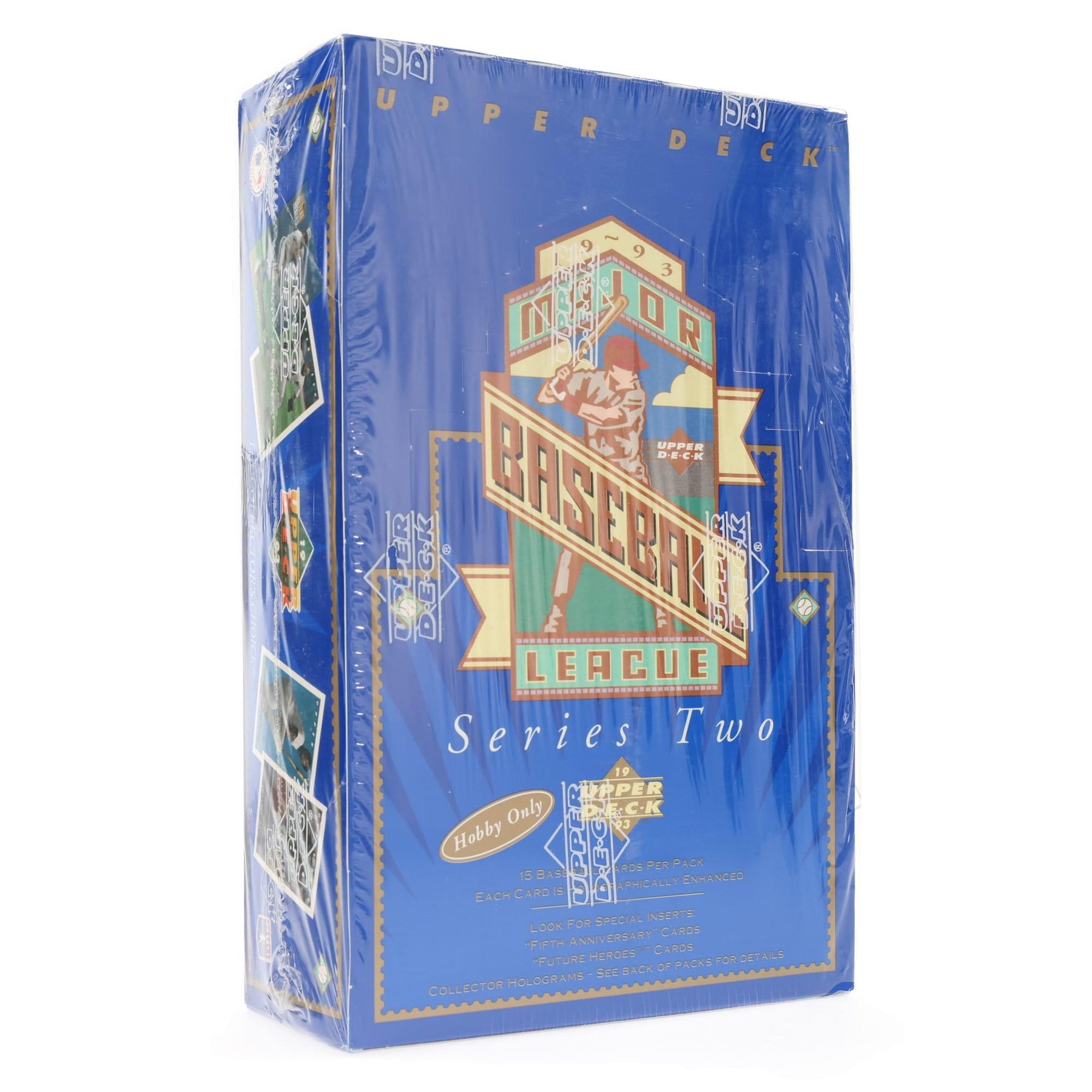 MLB Upper Deck 1993 Baseball Series 2 Hobby Box