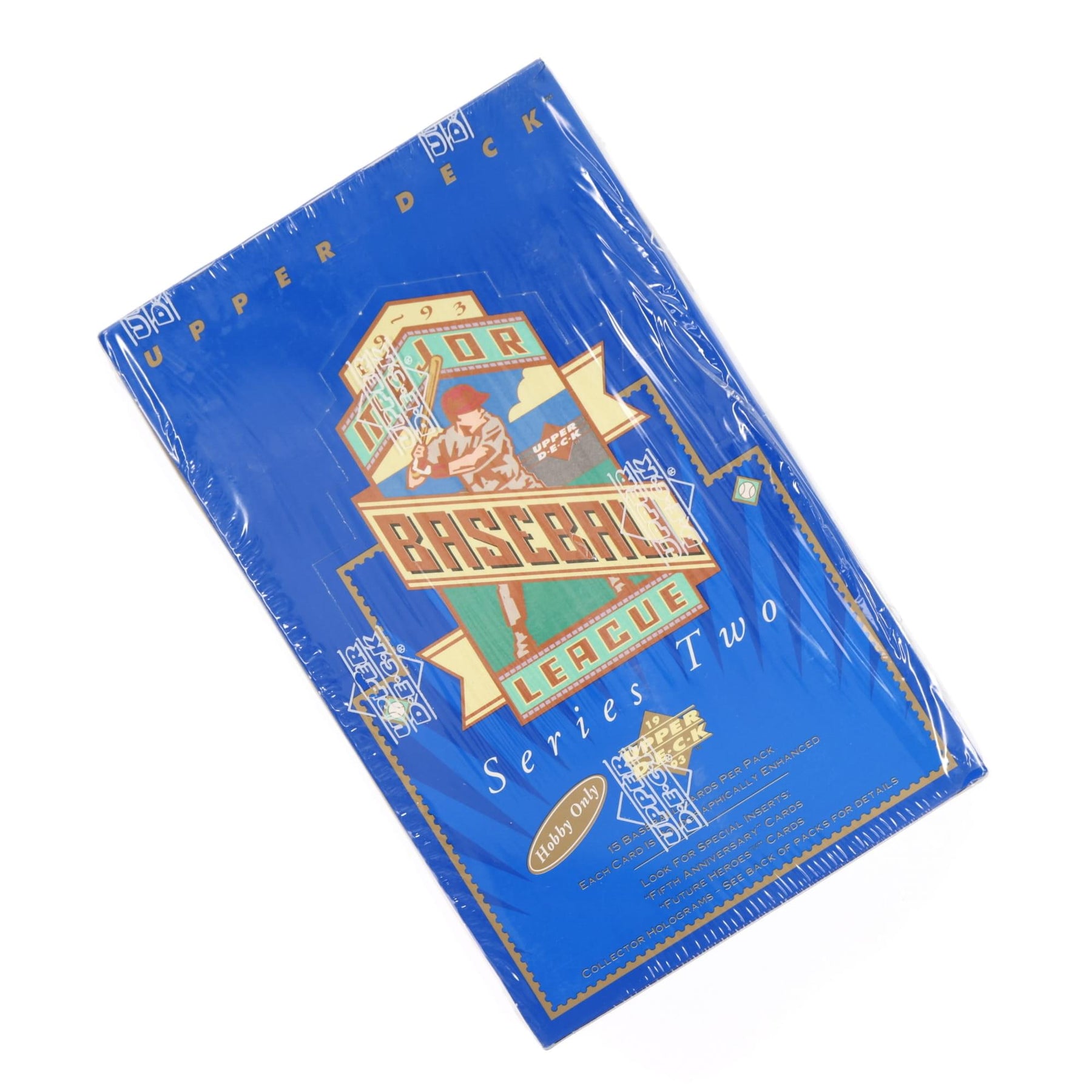MLB Upper Deck 1993 Baseball Series 2 Hobby Box
