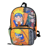 Naruto Uzumaki 16 Inch Kids Backpack with Lunch Bag