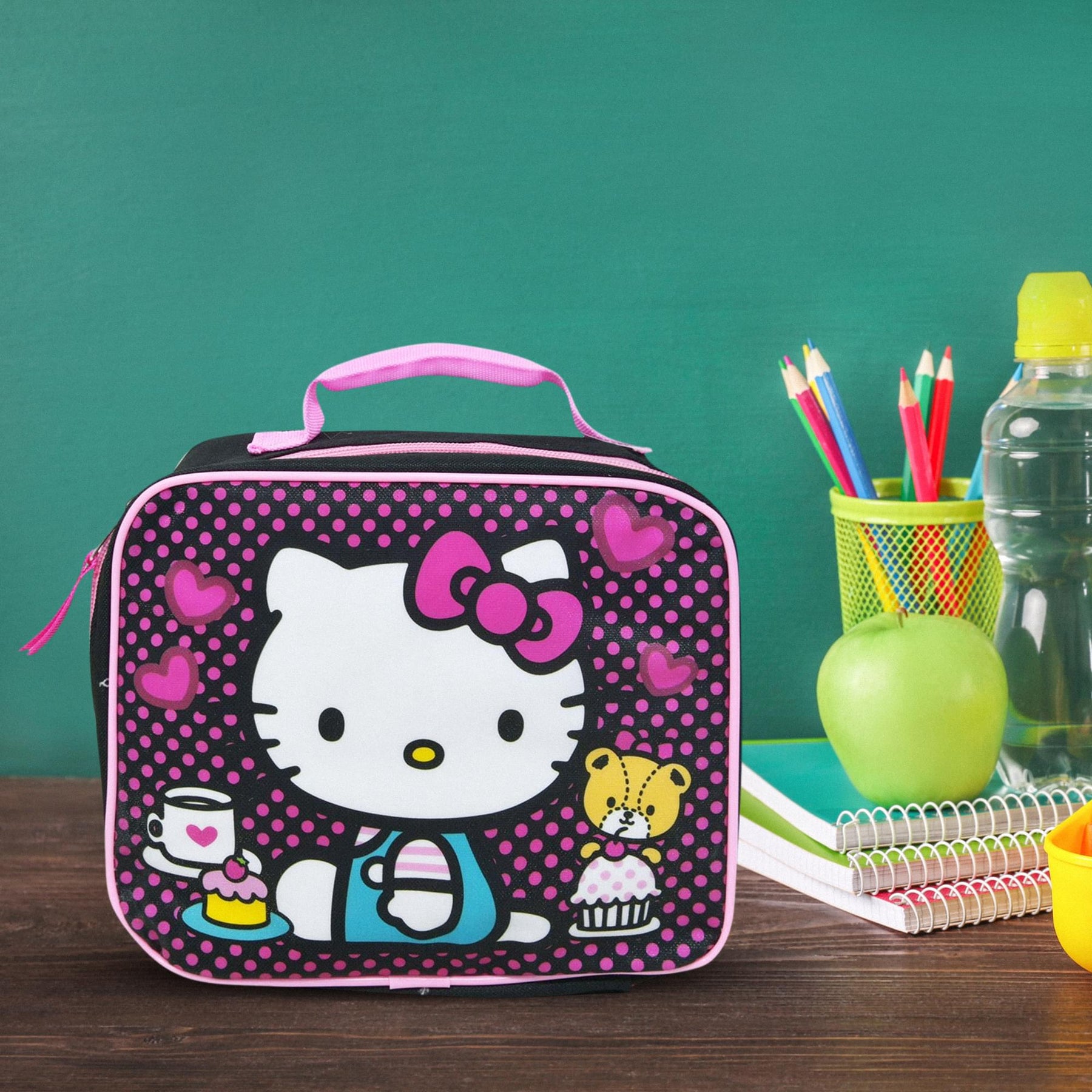 Sanrio Hello Kitty Rectangle Lunch Bag | 9 x 3 x 8 Inches