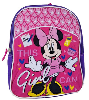 Disney Minnie Mouse This Girl Can 11 Inch Mini Kids Backpack