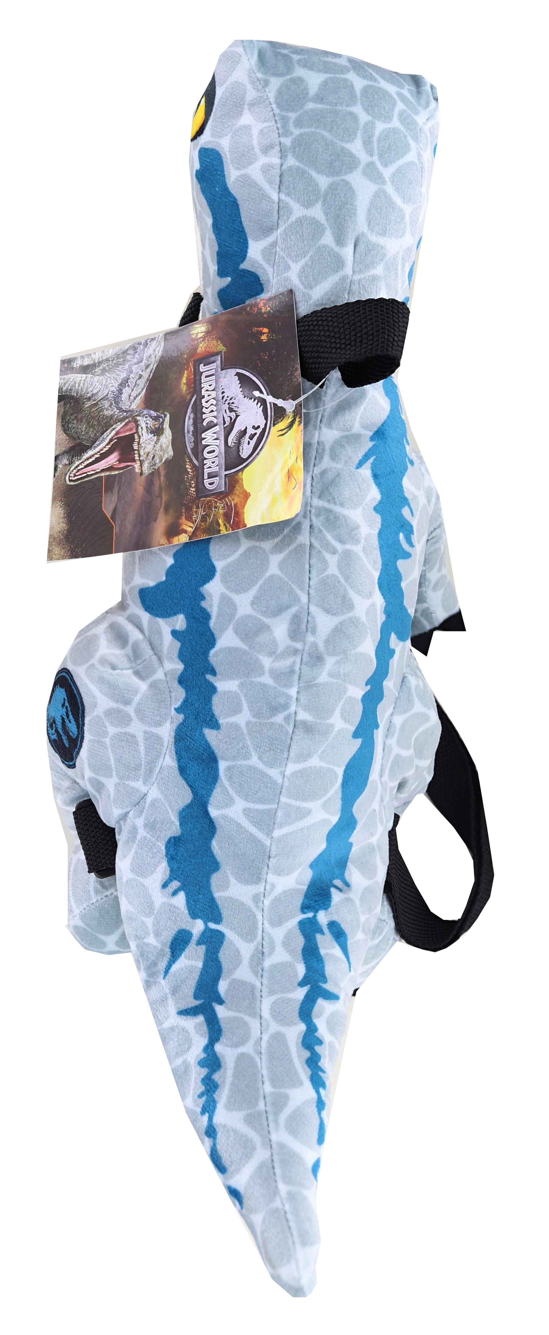 Jurassic World Raptor 16 Inch Plush Backpack