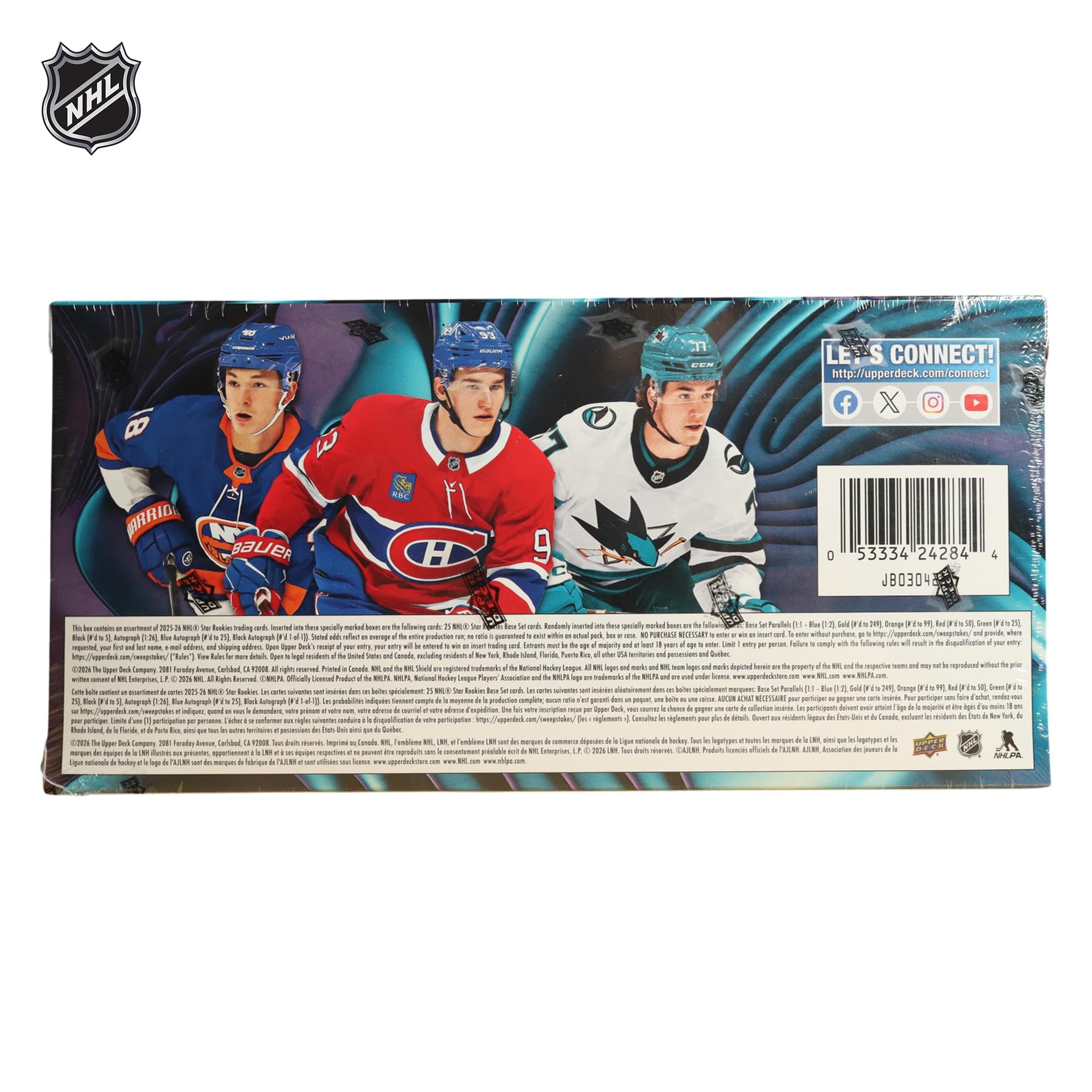 NHL 2025/26 Upper Deck Star Rookies Box Set | 26 Cards