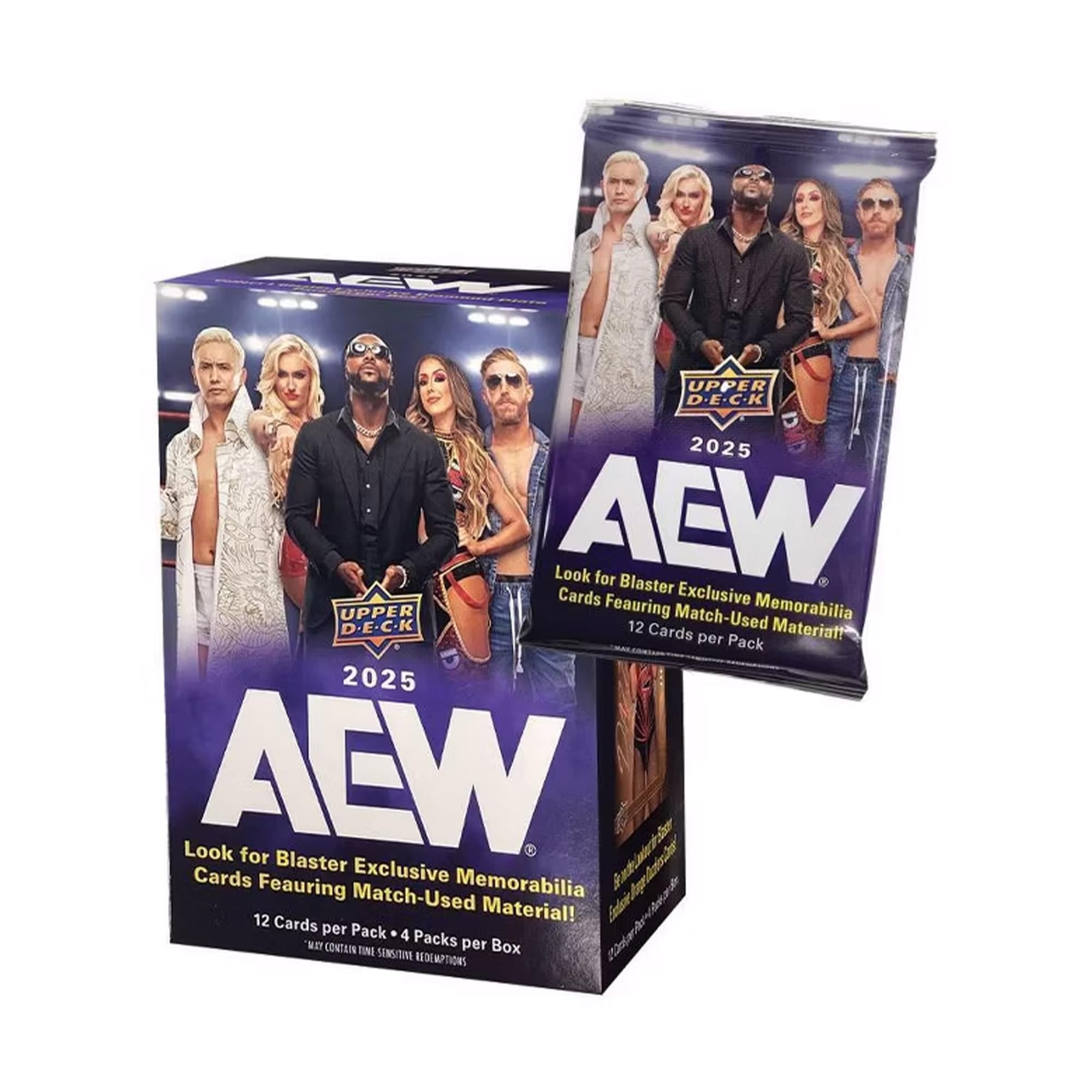 AEW All Elite Wrestling 2025 Upper Deck Blaster Box