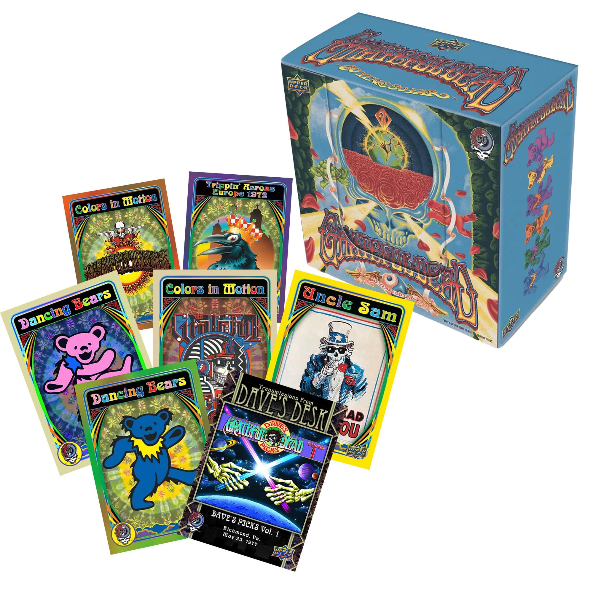 Grateful Dead 2025 Upper Deck Collectors Set | 55 Cards
