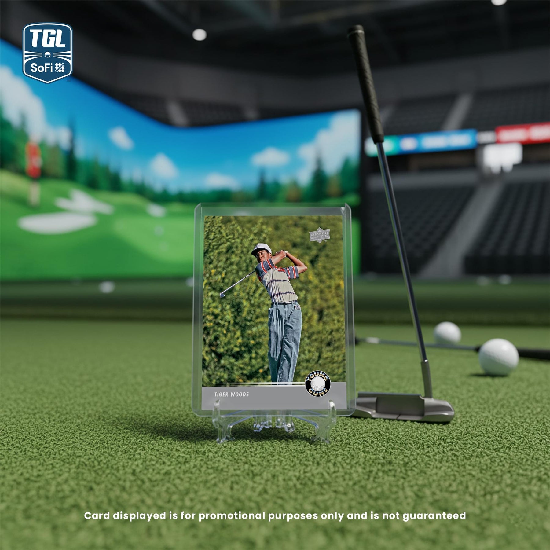 2025 Upper Deck Golf Sealed Collector Tin | 8 Packs
