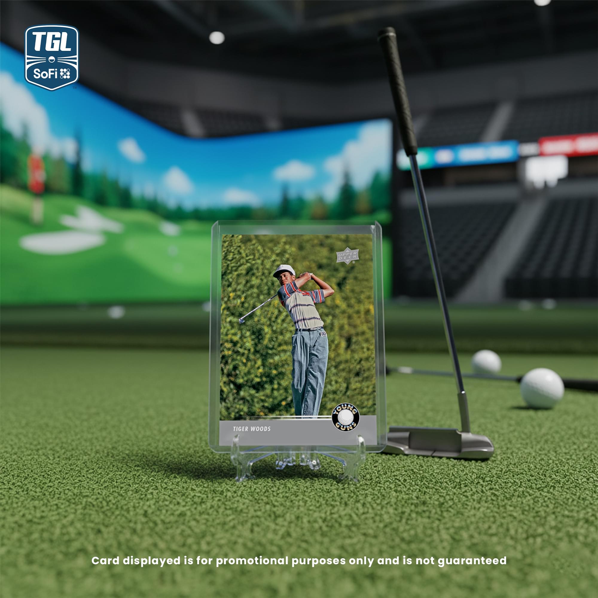 2025 Upper Deck Golf Sealed Collector Tin | 8 Packs