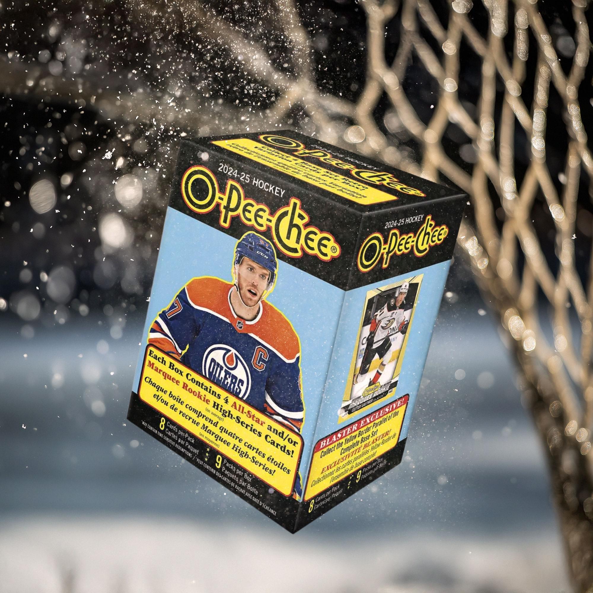 NHL 2024-25 O-Pee-Chee Blaster Box | 9 Packs