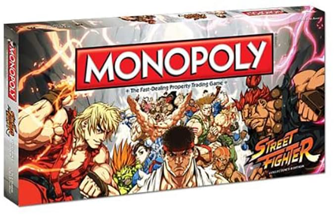 Street Fighter Monopoly Collectors Edition Boardgame
