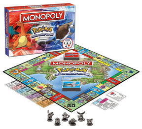 Monopoly Pokemon Kanto Edition Boardgame
