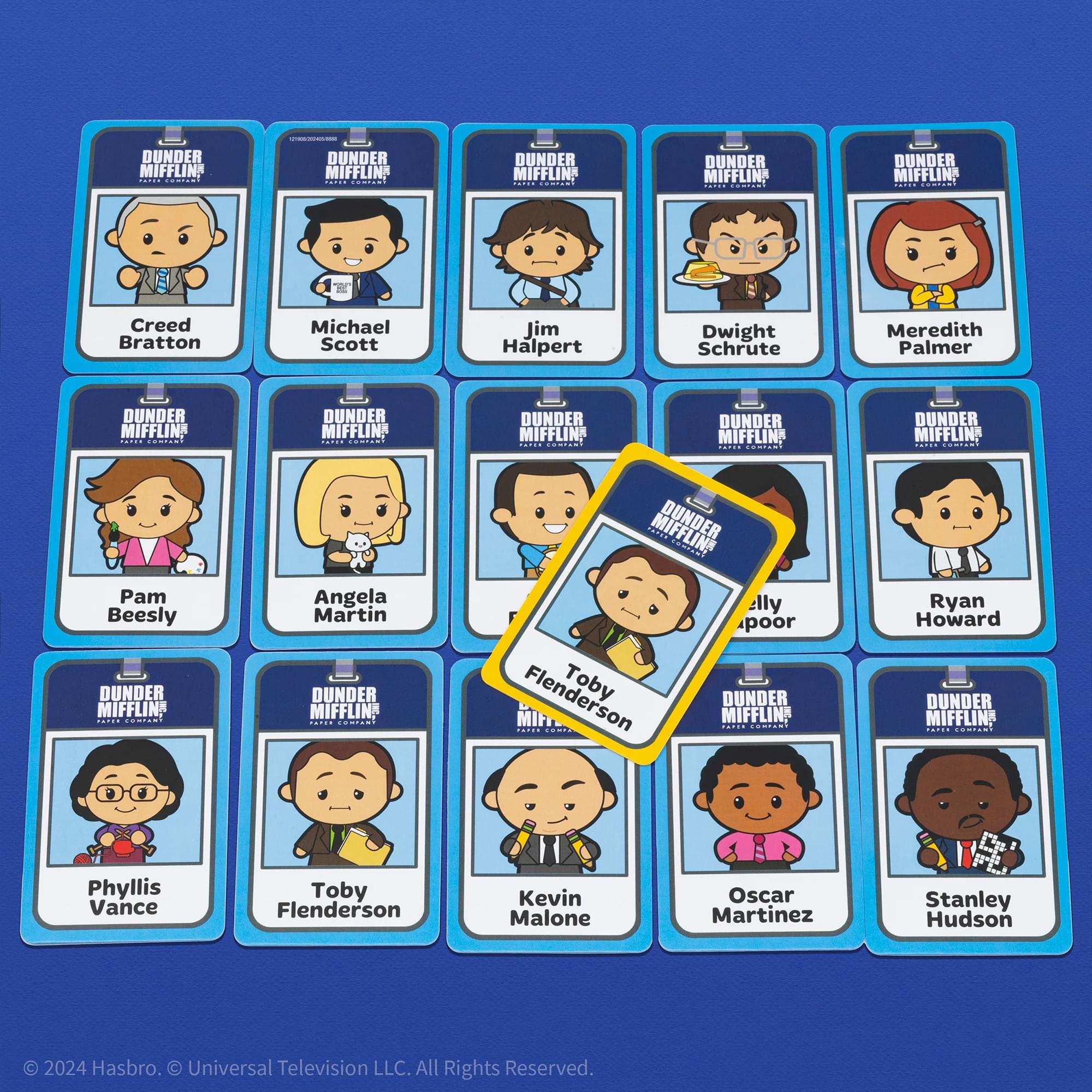 The Office Guess Who Card Game