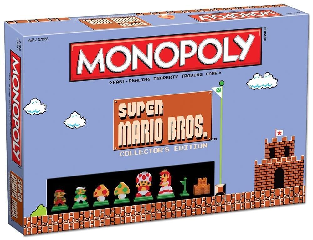 Super Mario Bros Monopoly Collector's Edition Board Game