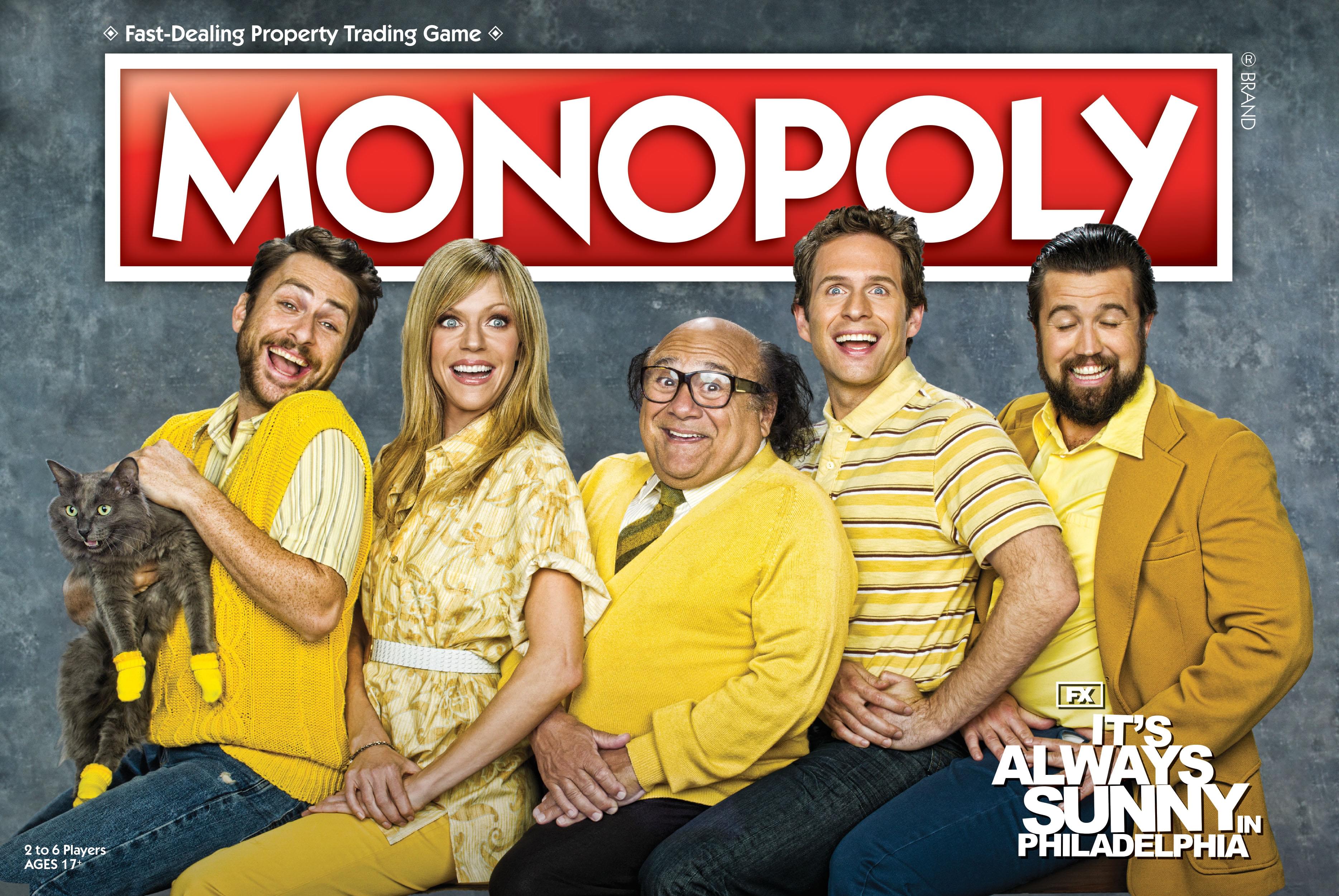 Its Always Sunny In Philadelphia Monopoly Board Game