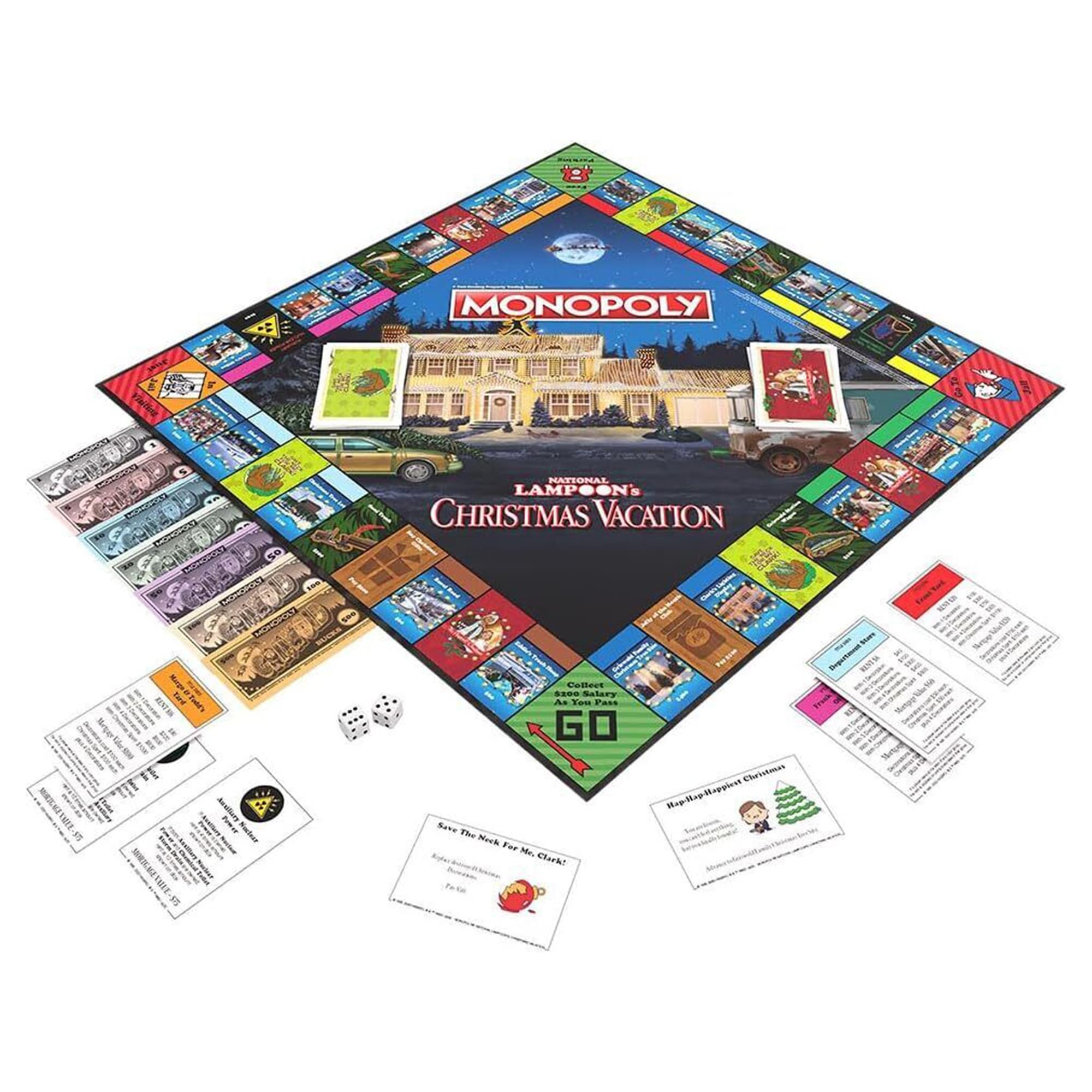 National Lampoon's Christmas Vacation Monopoly Board Game