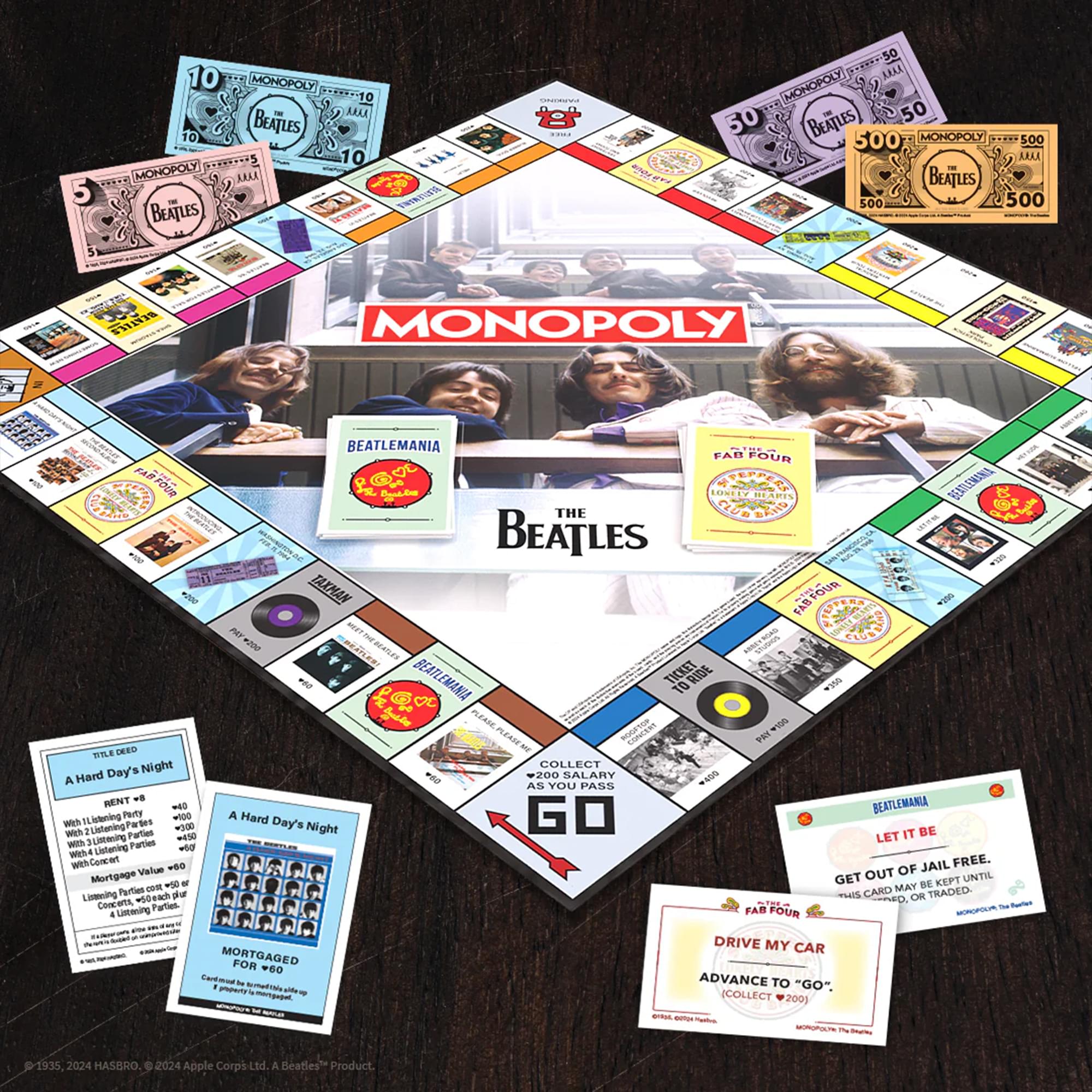 The Beatles Monopoly Board Game
