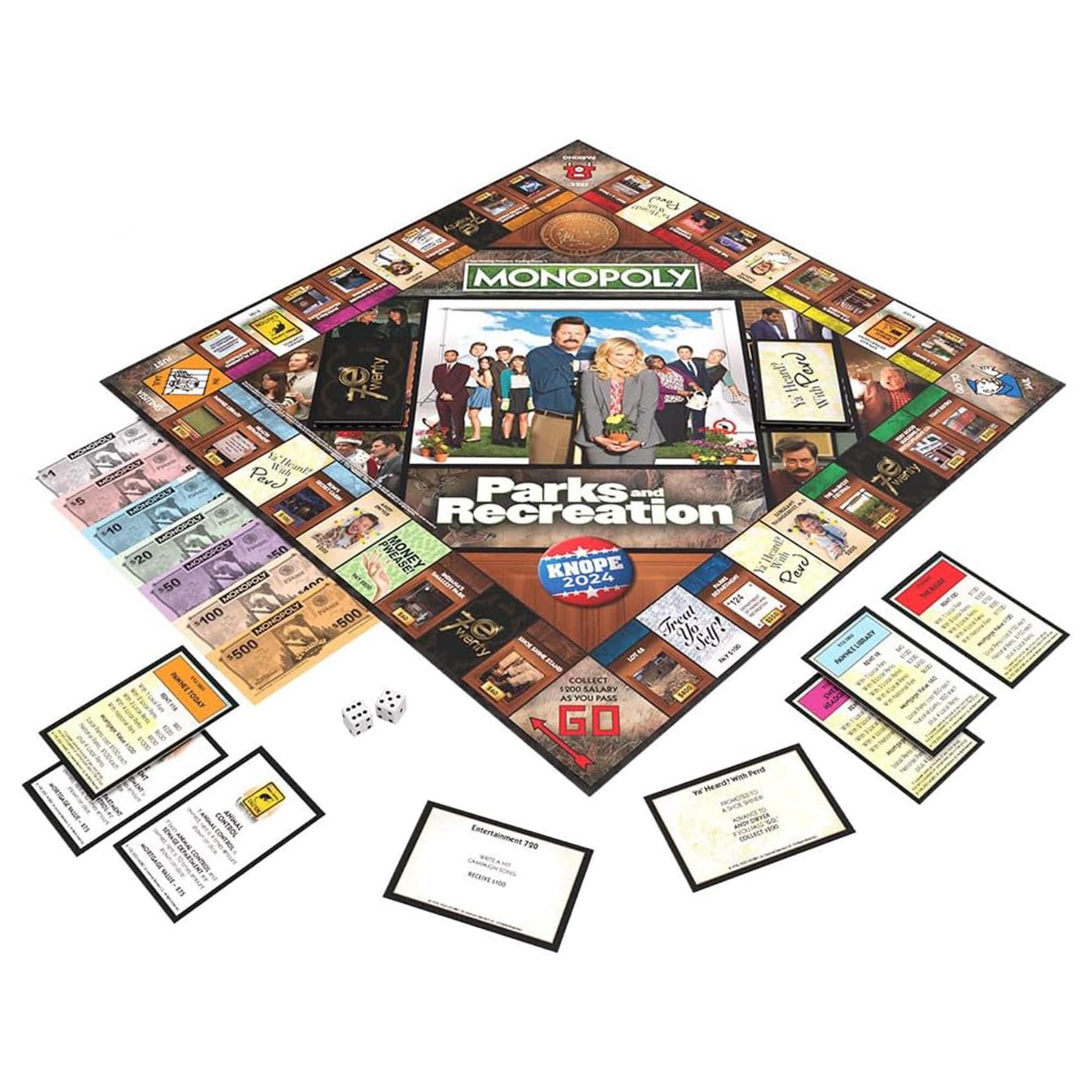 Parks and Rec Monopoly Board Game