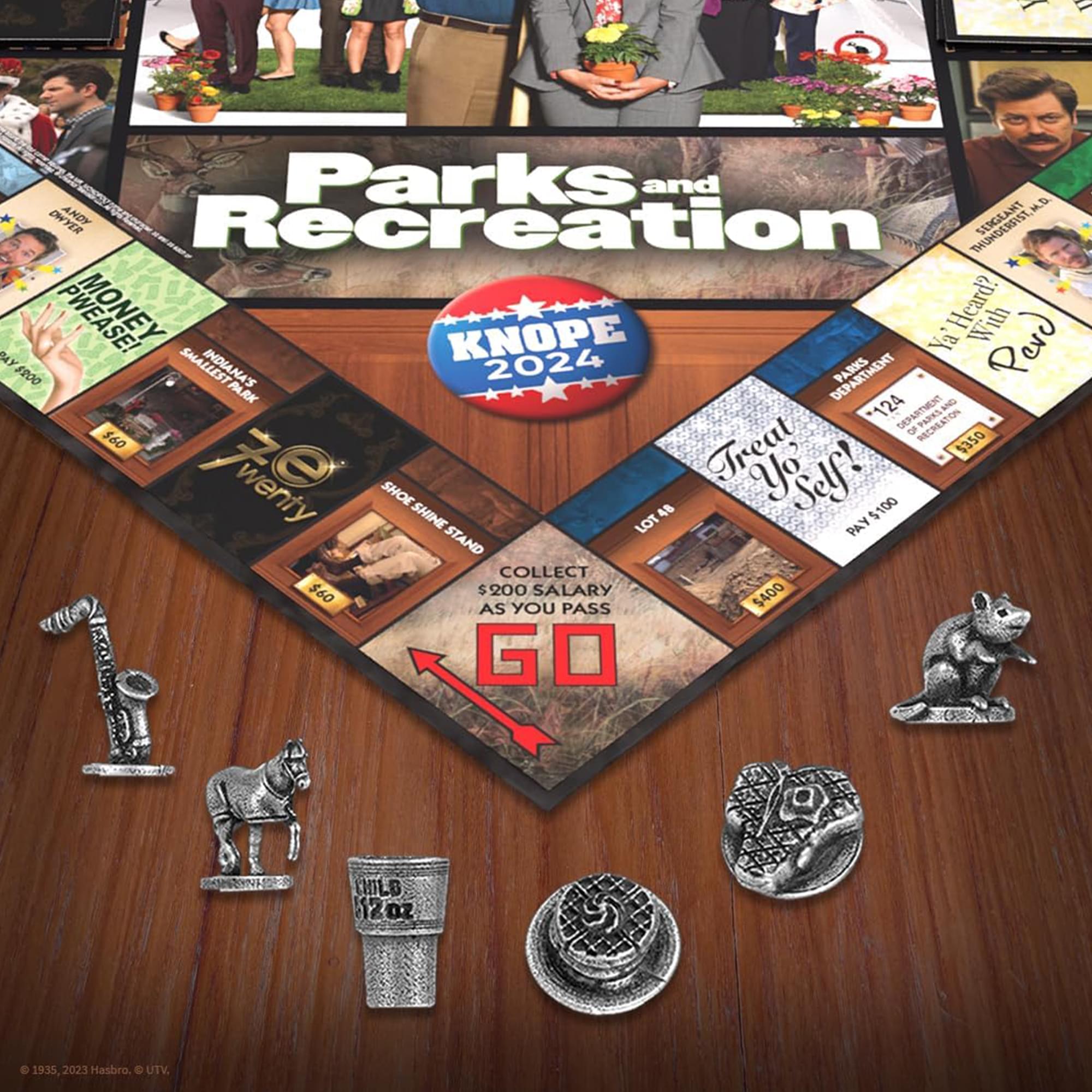Parks and Rec Monopoly Board Game